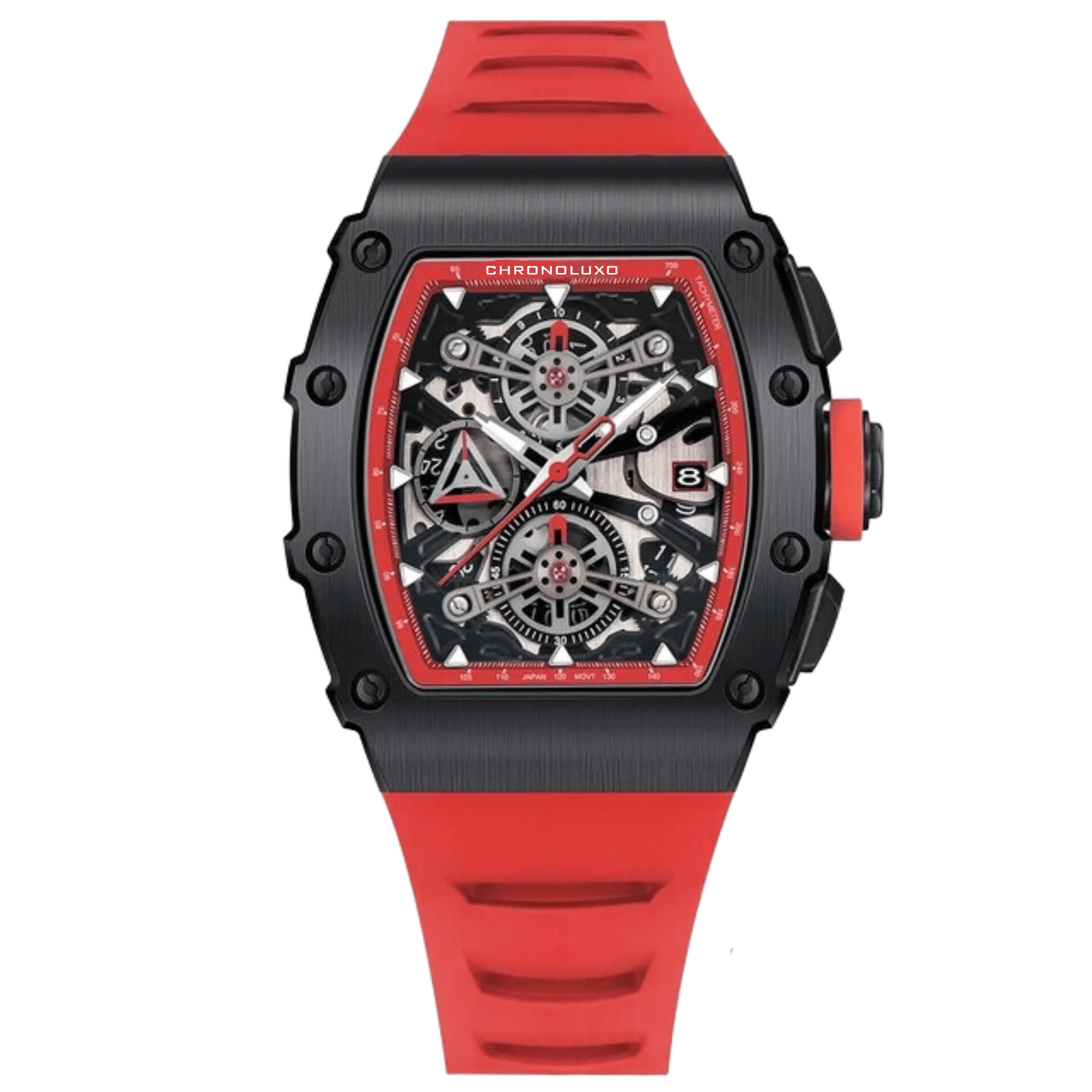 CHRONOLUXO PD-YS011 Red / Black