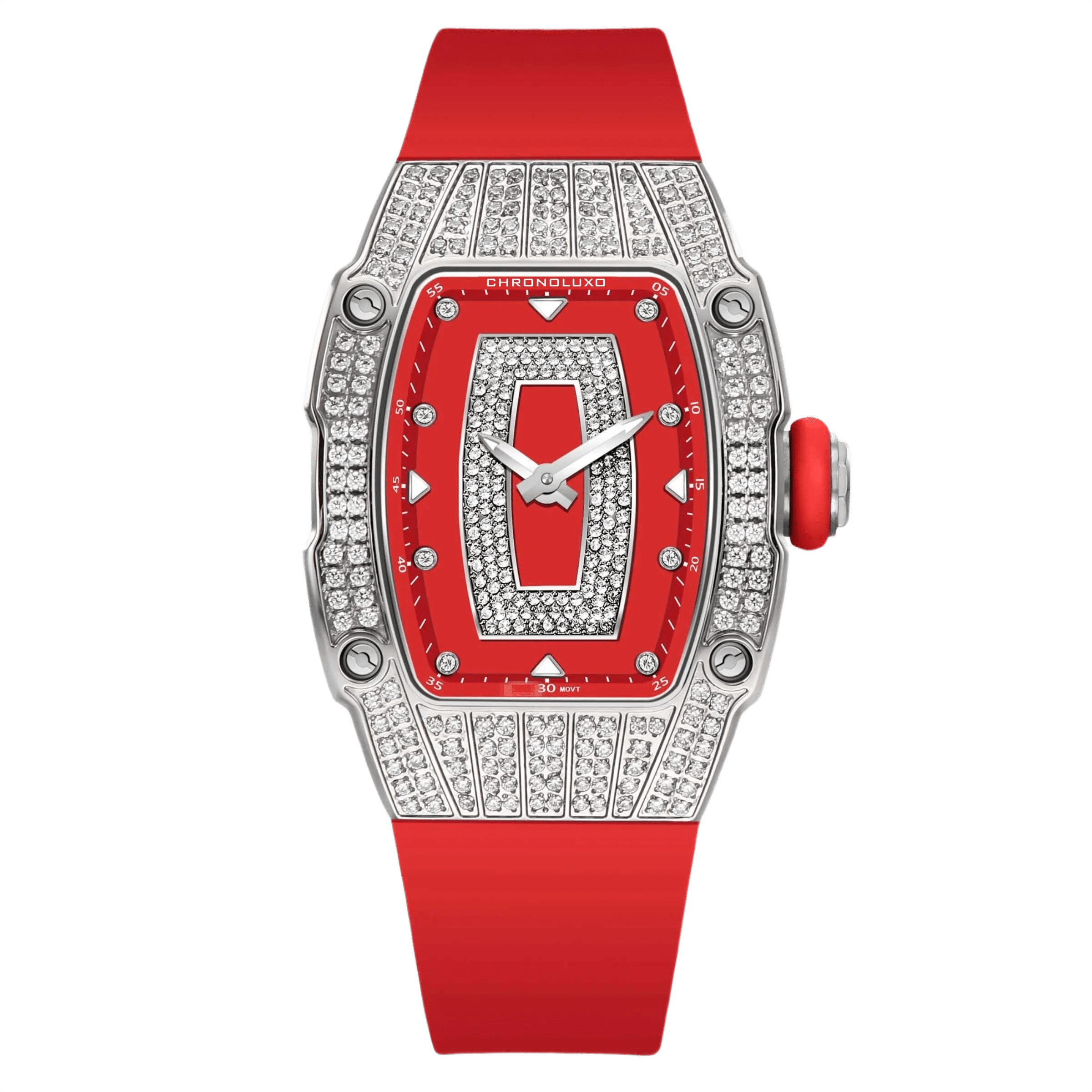 CHRONOLUXO PD-YS013 Red / Silver