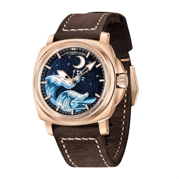 CHRONOLUXO PD-YS014 Brown / Gold