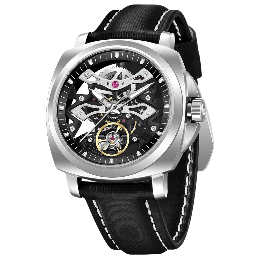 CHRONOLUXO PD-YS017 Tourbillon Black