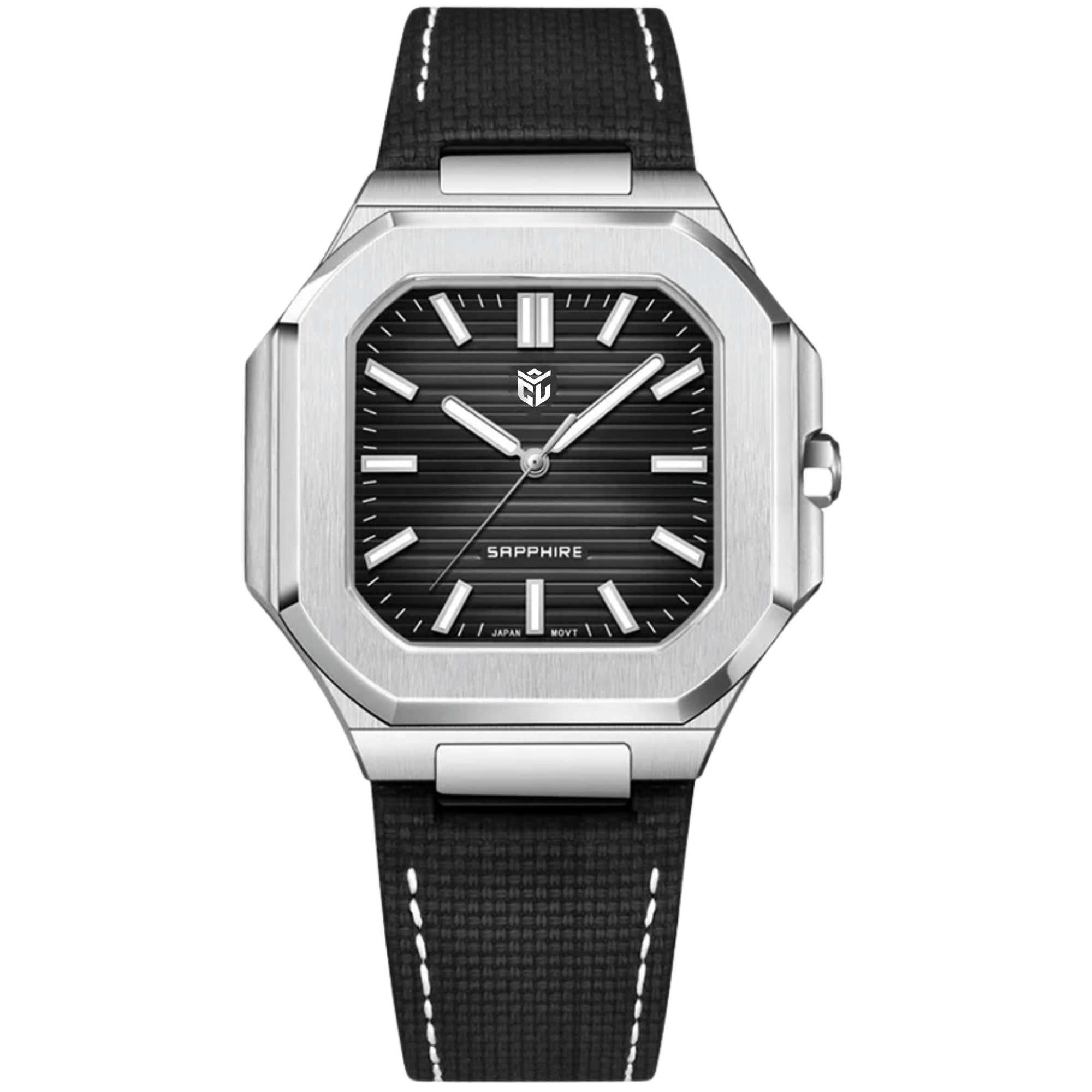 CHRONOLUXO PD-YS019 Sapphire Black / Fabric