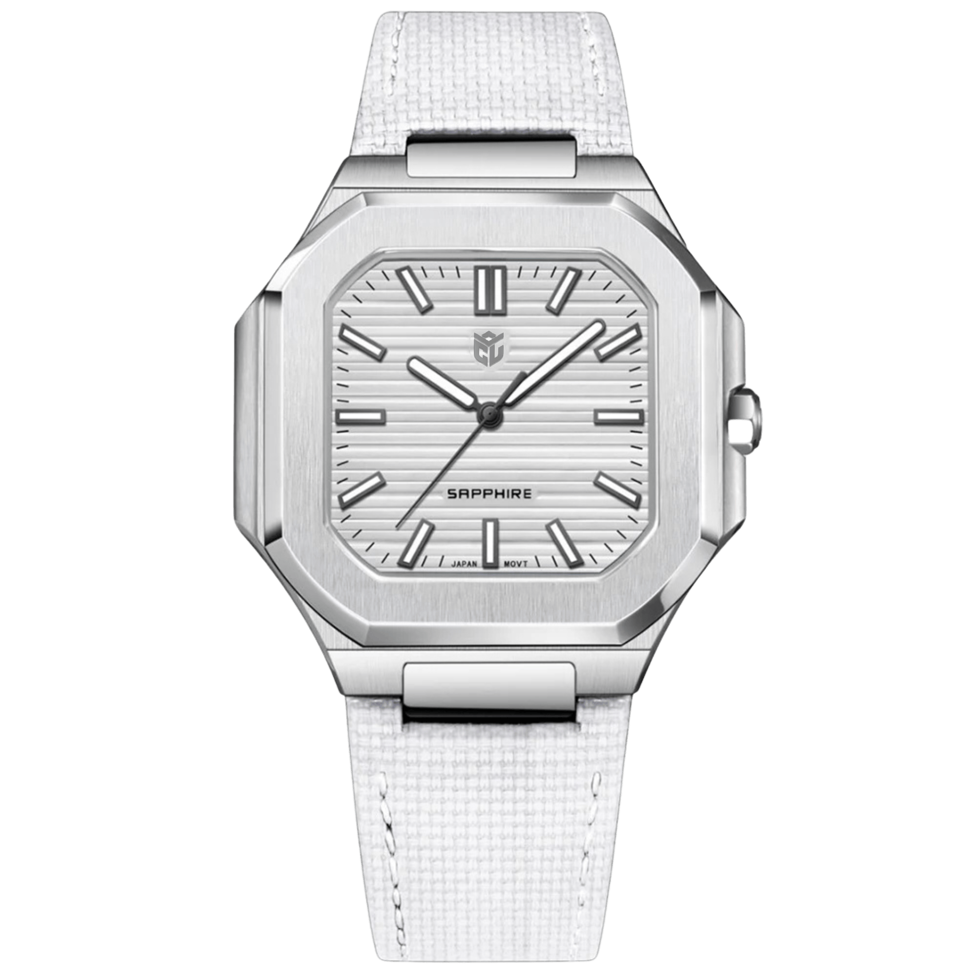 CHRONOLUXO PD-YS019 Sapphire White / Fabric