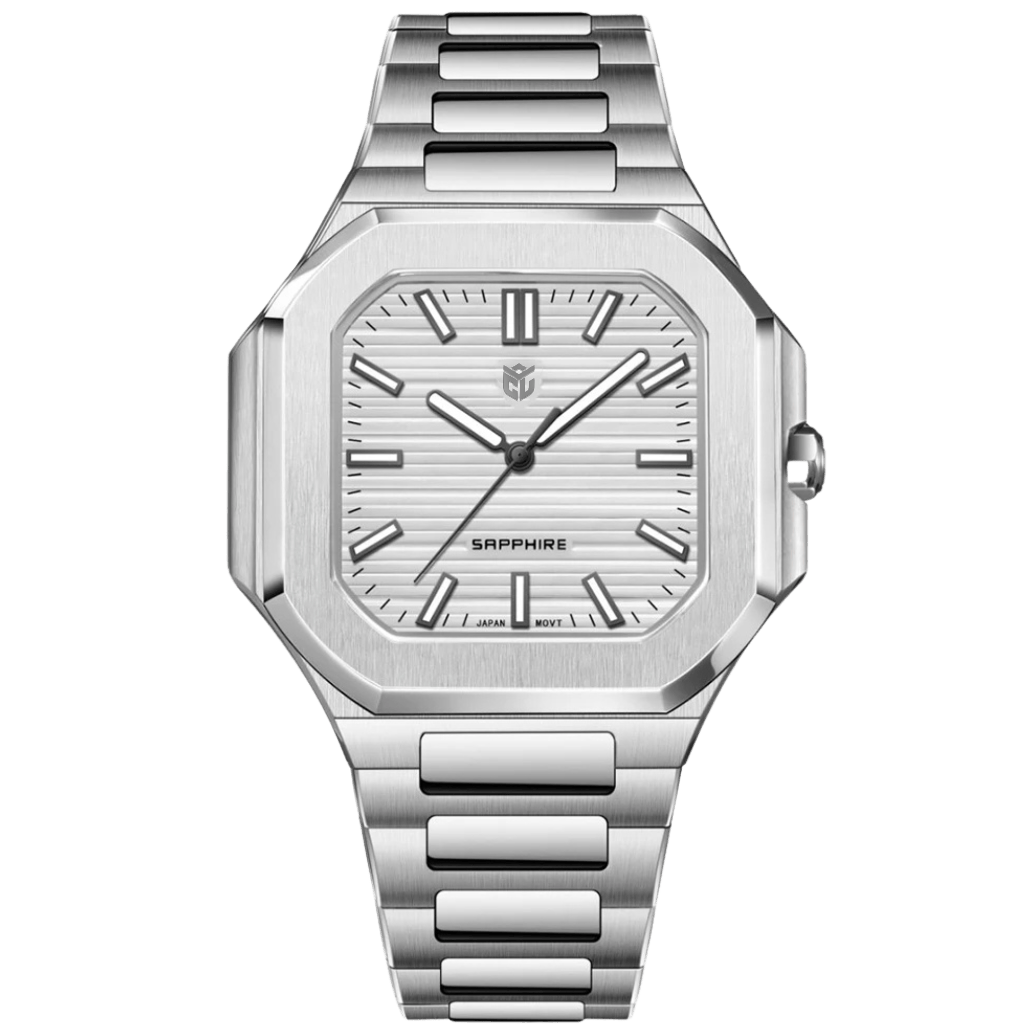 CHRONOLUXO PD-YS019 Sapphire White / Steel