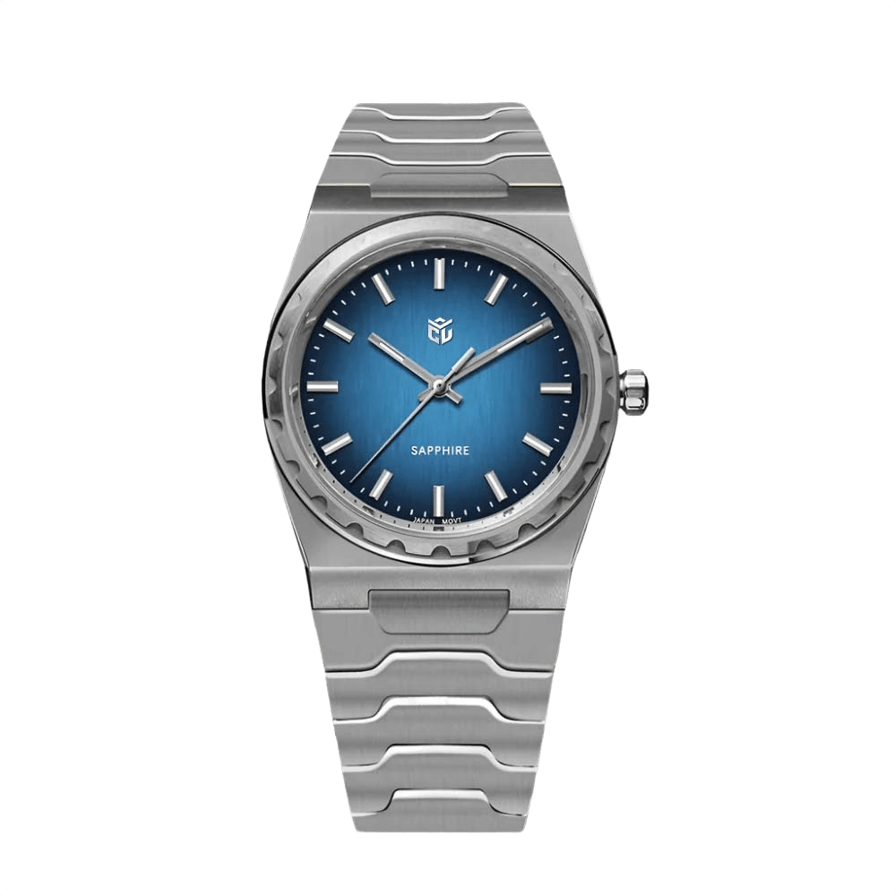 CHRONOLUXO PD-YS020 Silver Blue