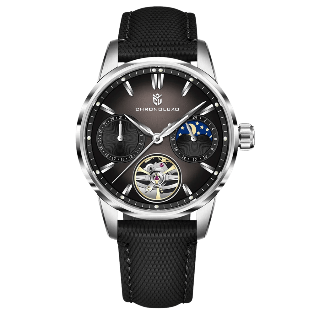 CHRONOLUXO PD-YS021 Silver Black