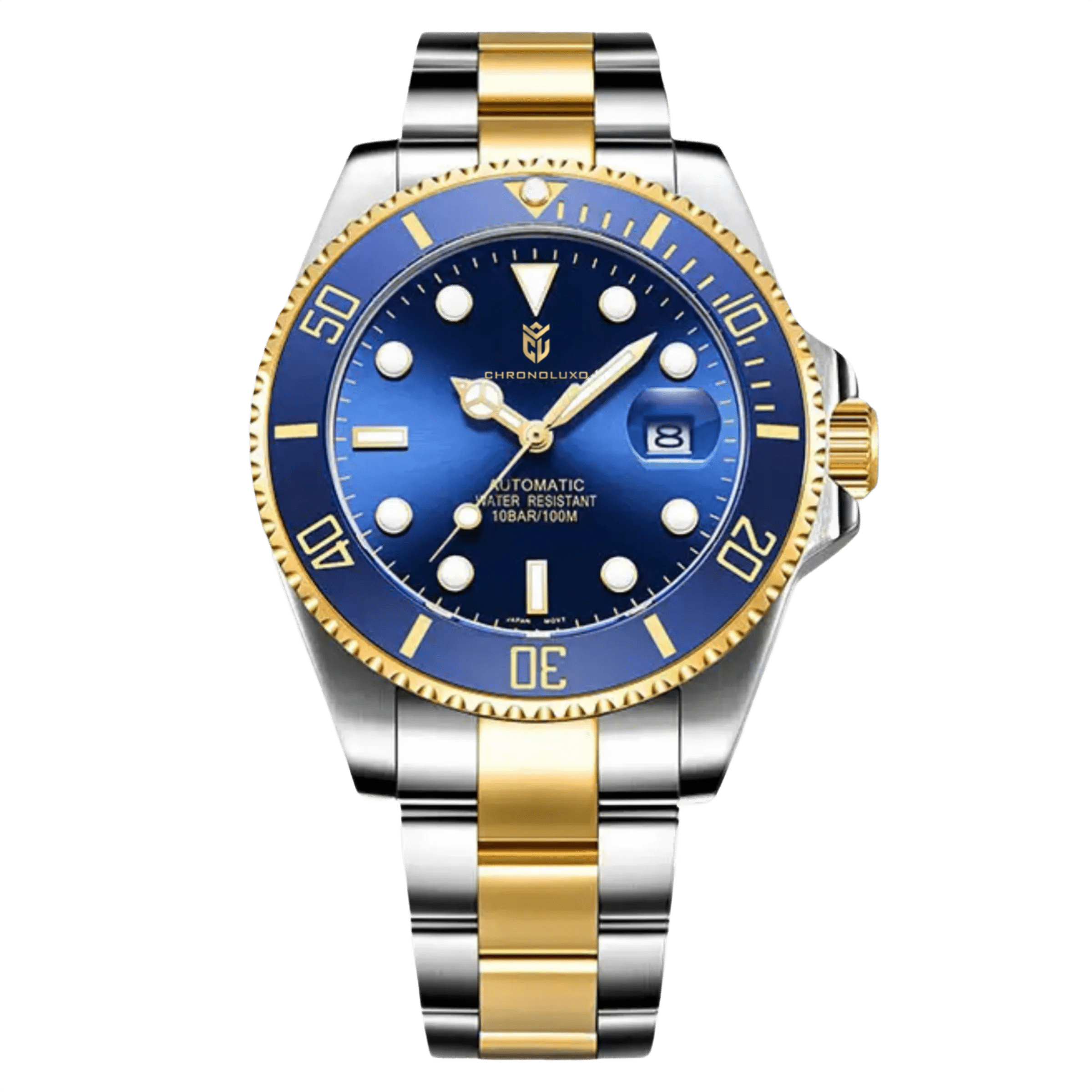 CHRONOLUXO PD-1639 Gold Blue