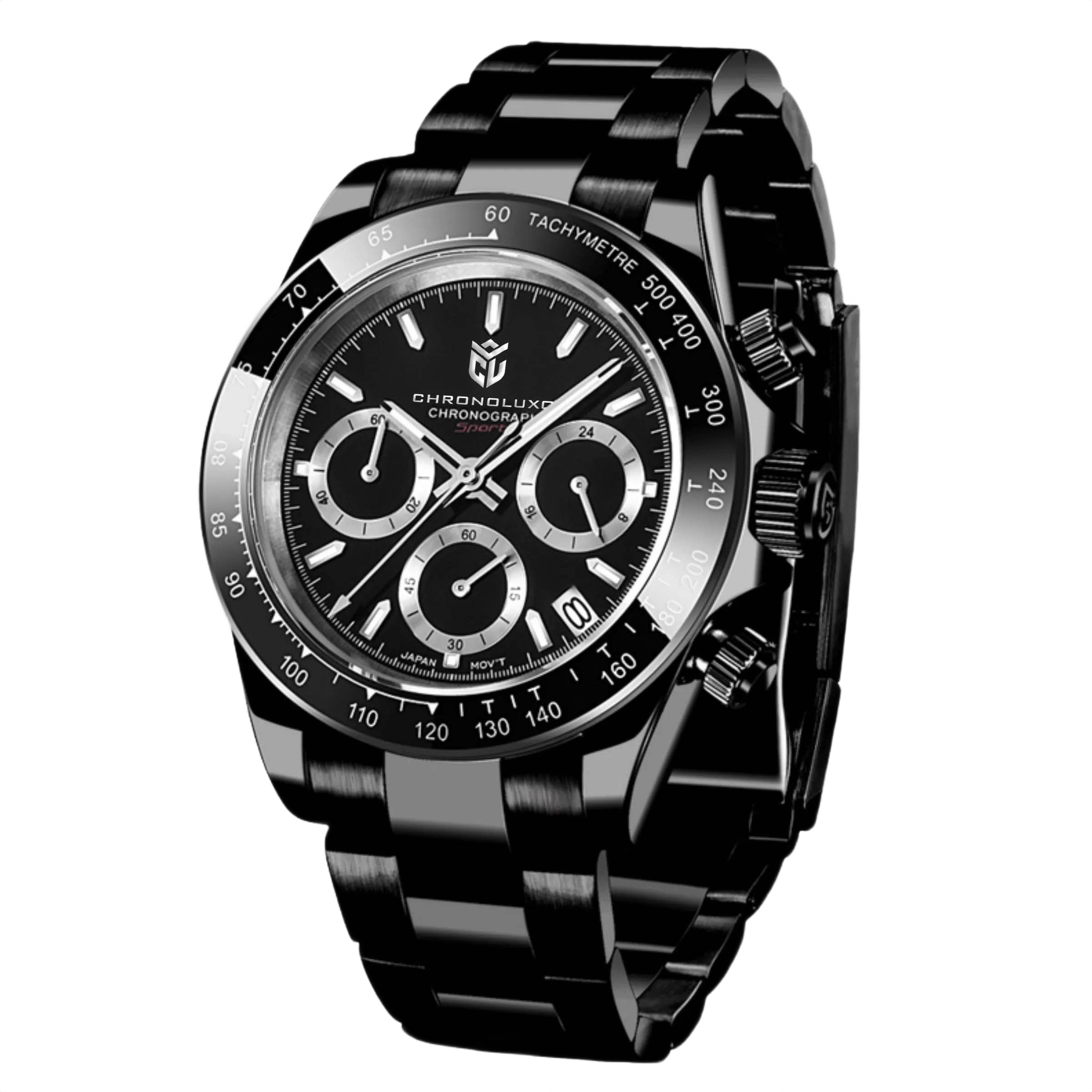 CHRONOLUXO PD-1644 Black Black