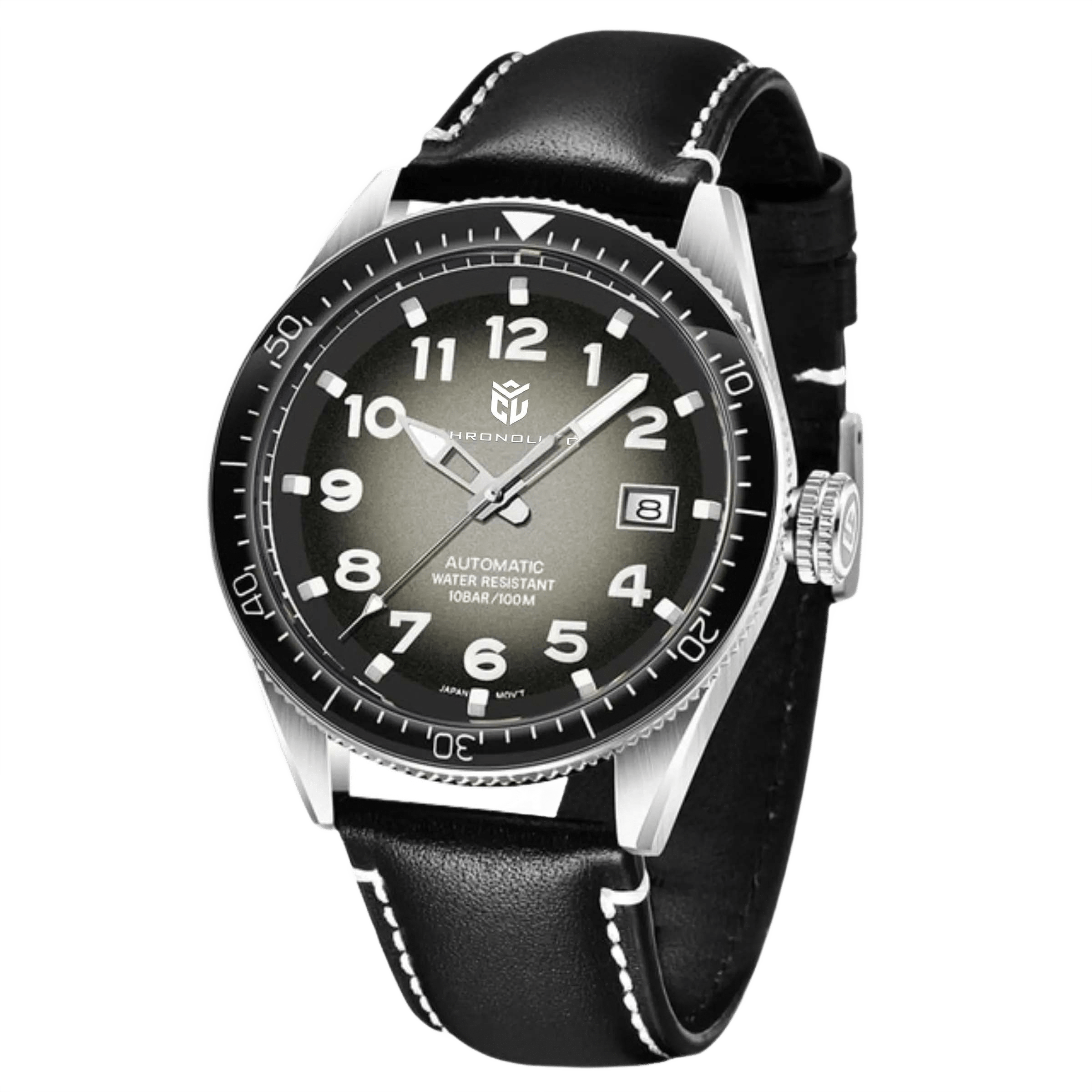 CHRONOLUXO PD-1649 Black / Leather