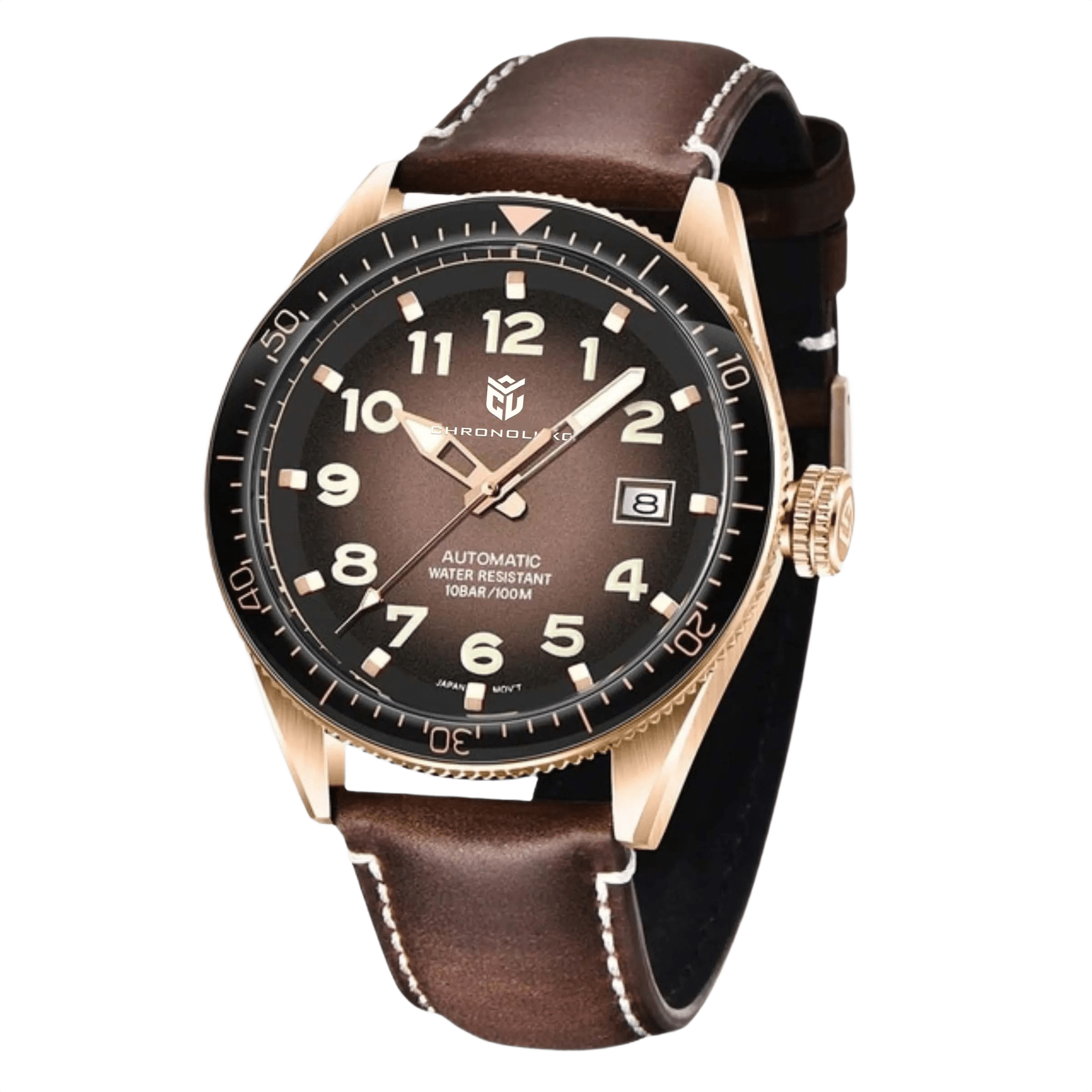 CHRONOLUXO PD-1649 Brown / Leather