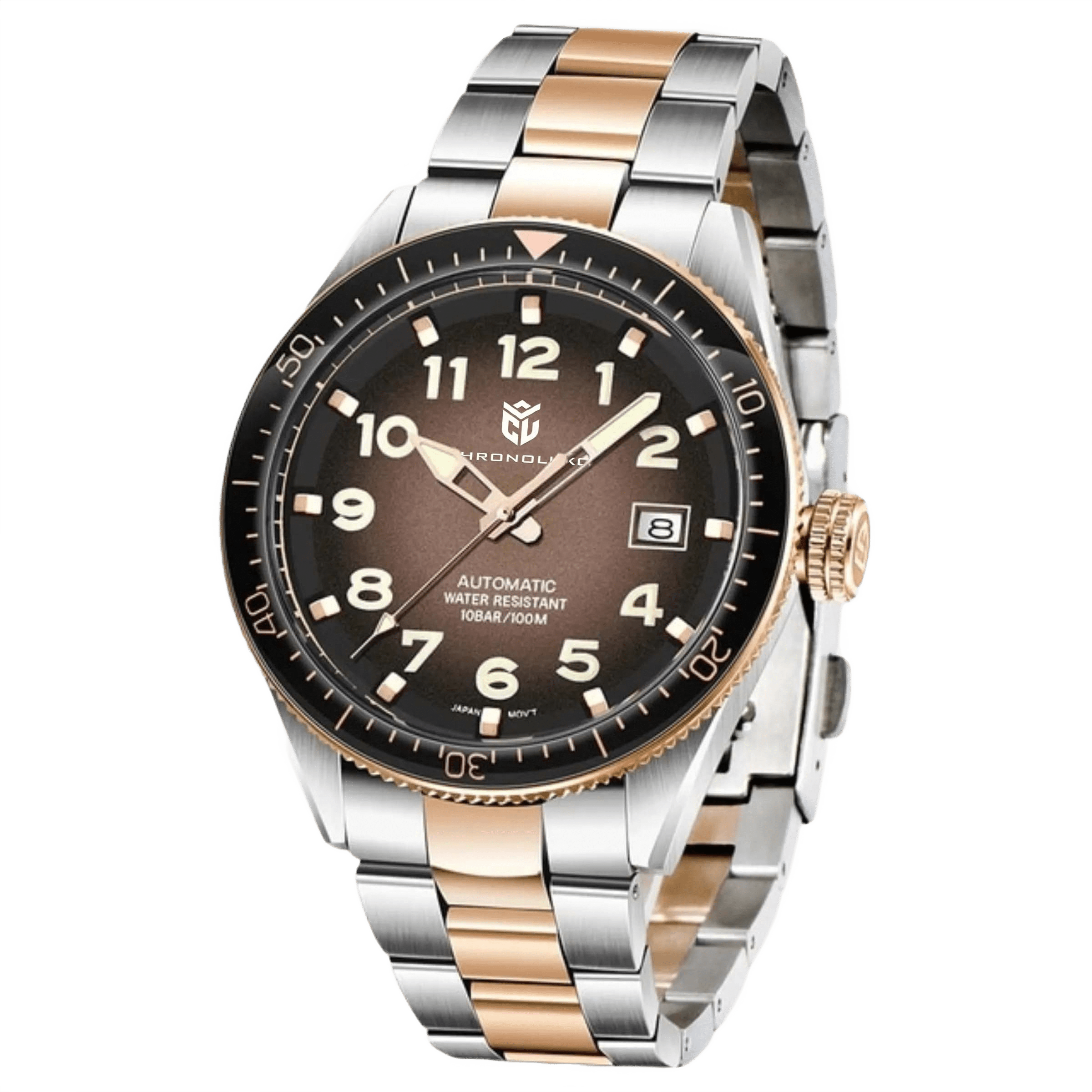 CHRONOLUXO PD-1649 Brown / Oyster