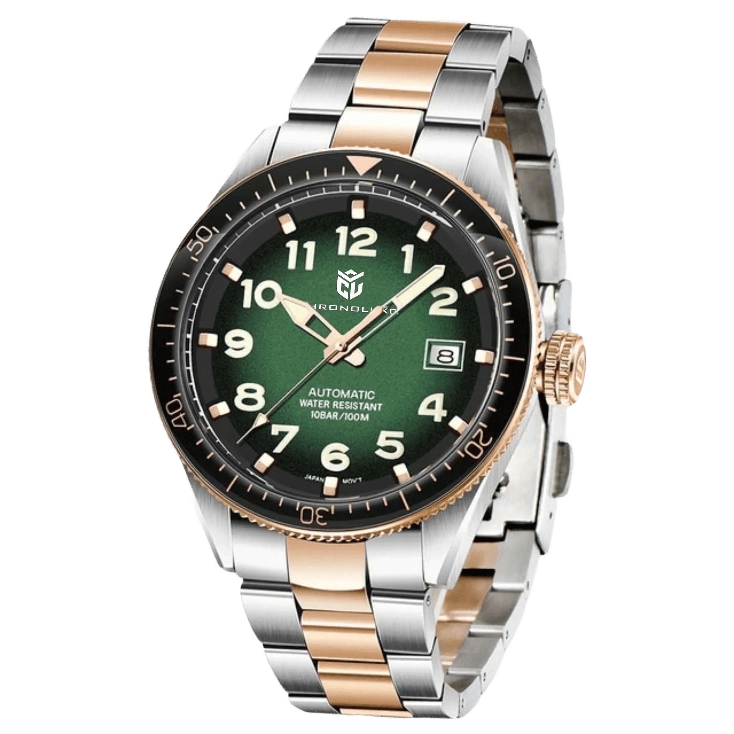 CHRONOLUXO PD-1649 Green / Oyster