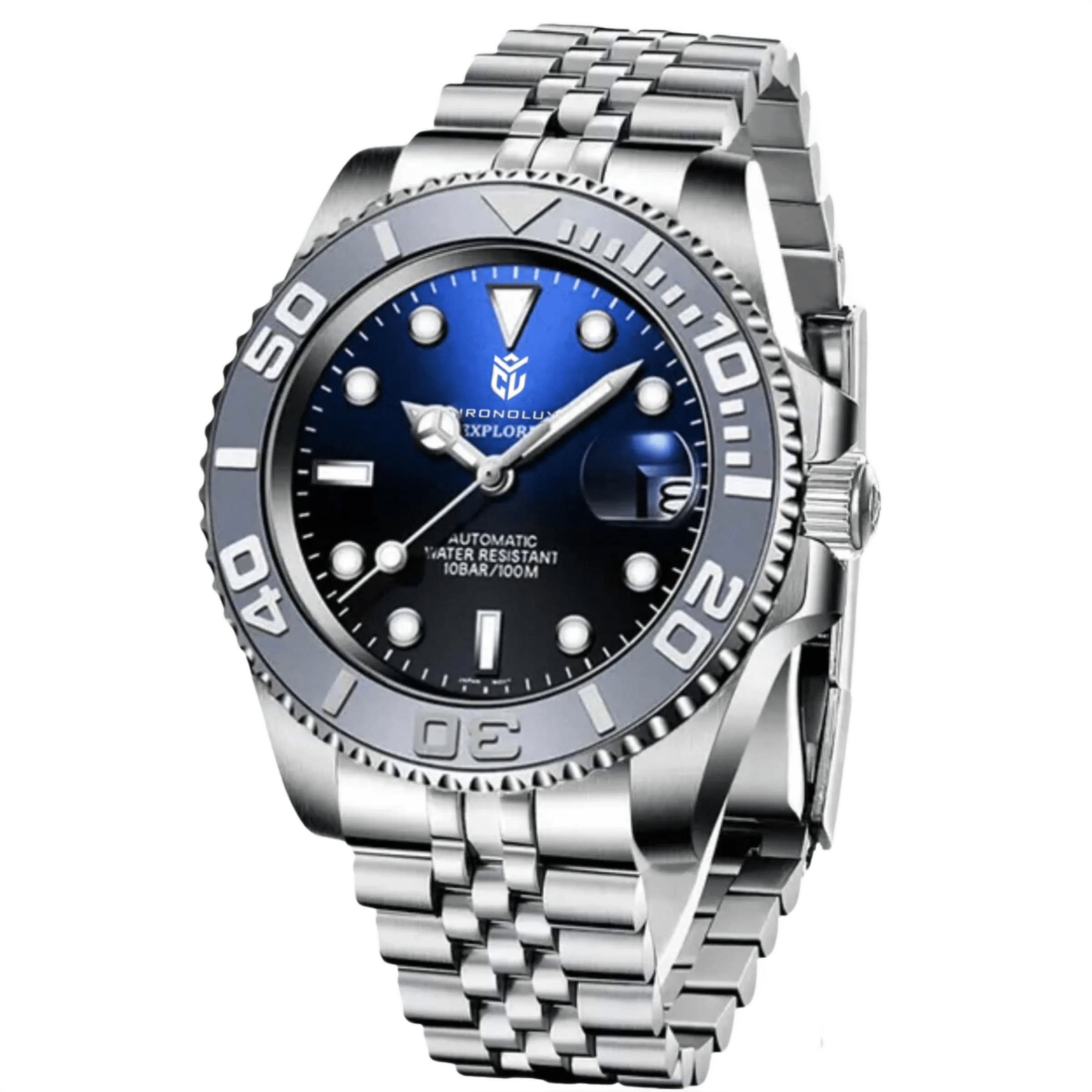 CHRONOLUXO PD-1651 Gray blue / Jubilee