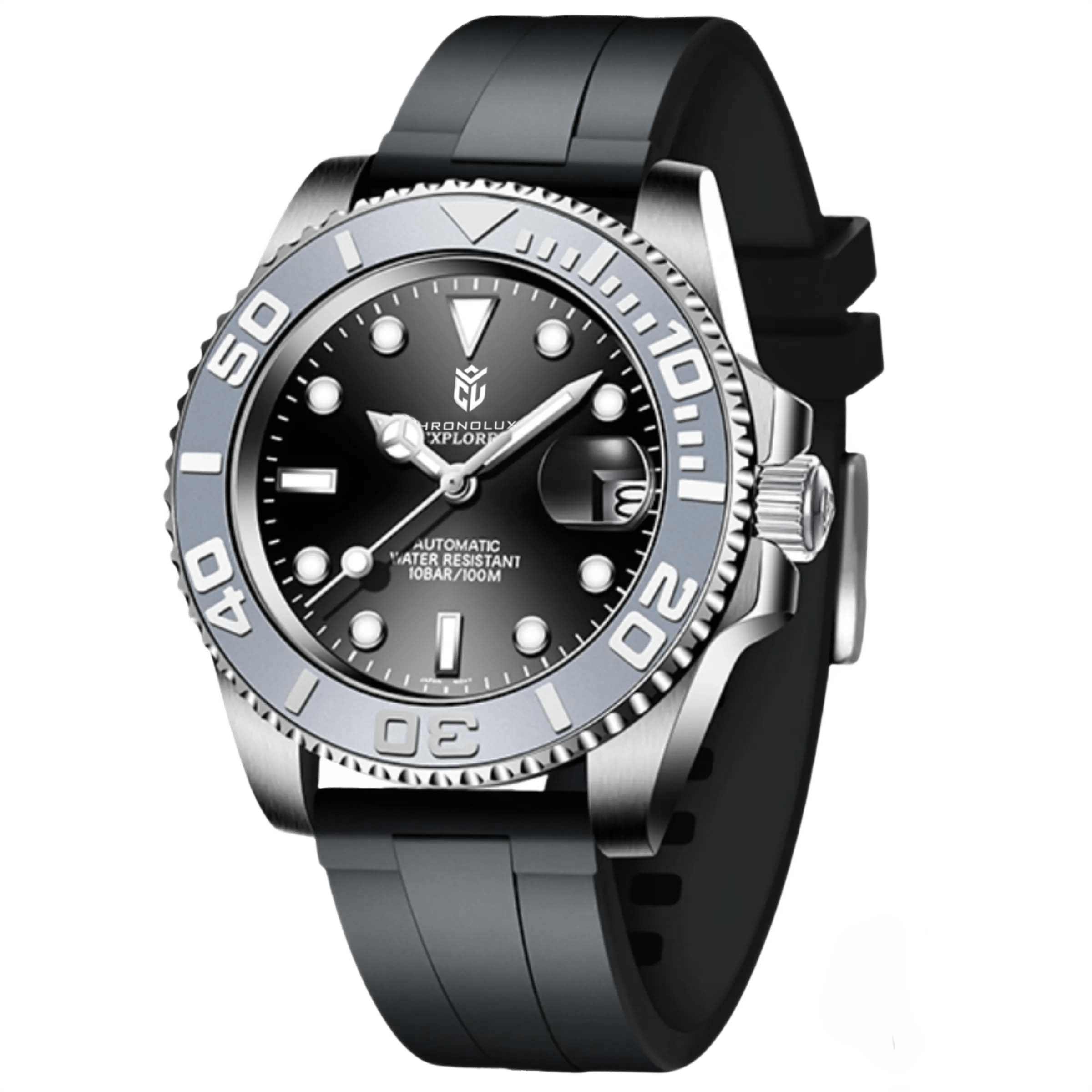 CHRONOLUXO PD-1651 Gray / Rubber