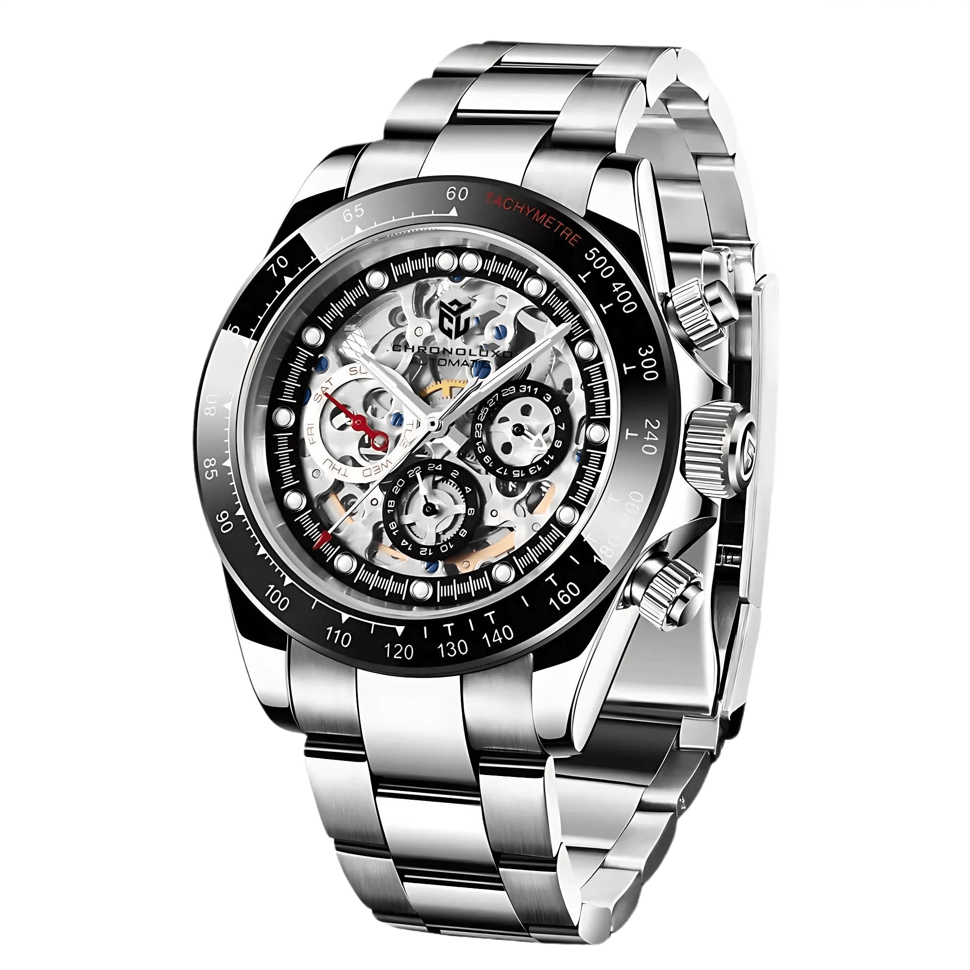 CHRONOLUXO PD-1653 Black / Oyster