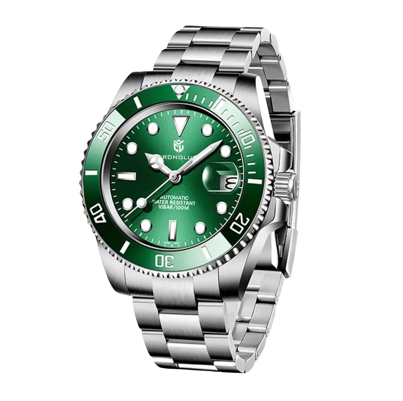CHRONOLUXO PD-1661 Green / Oyster