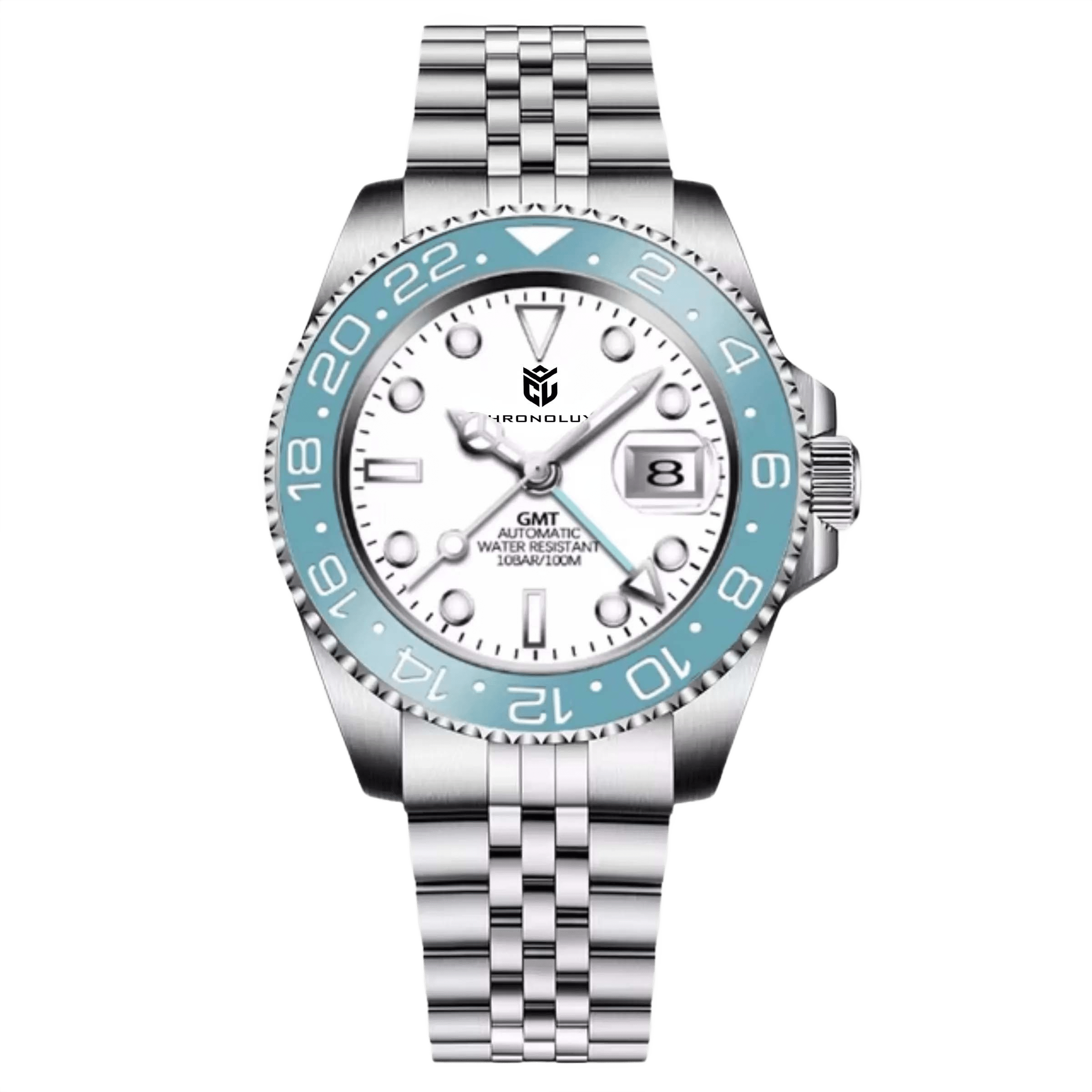 CHRONOLUXO PD-1662 Sky Blue / Jubilee