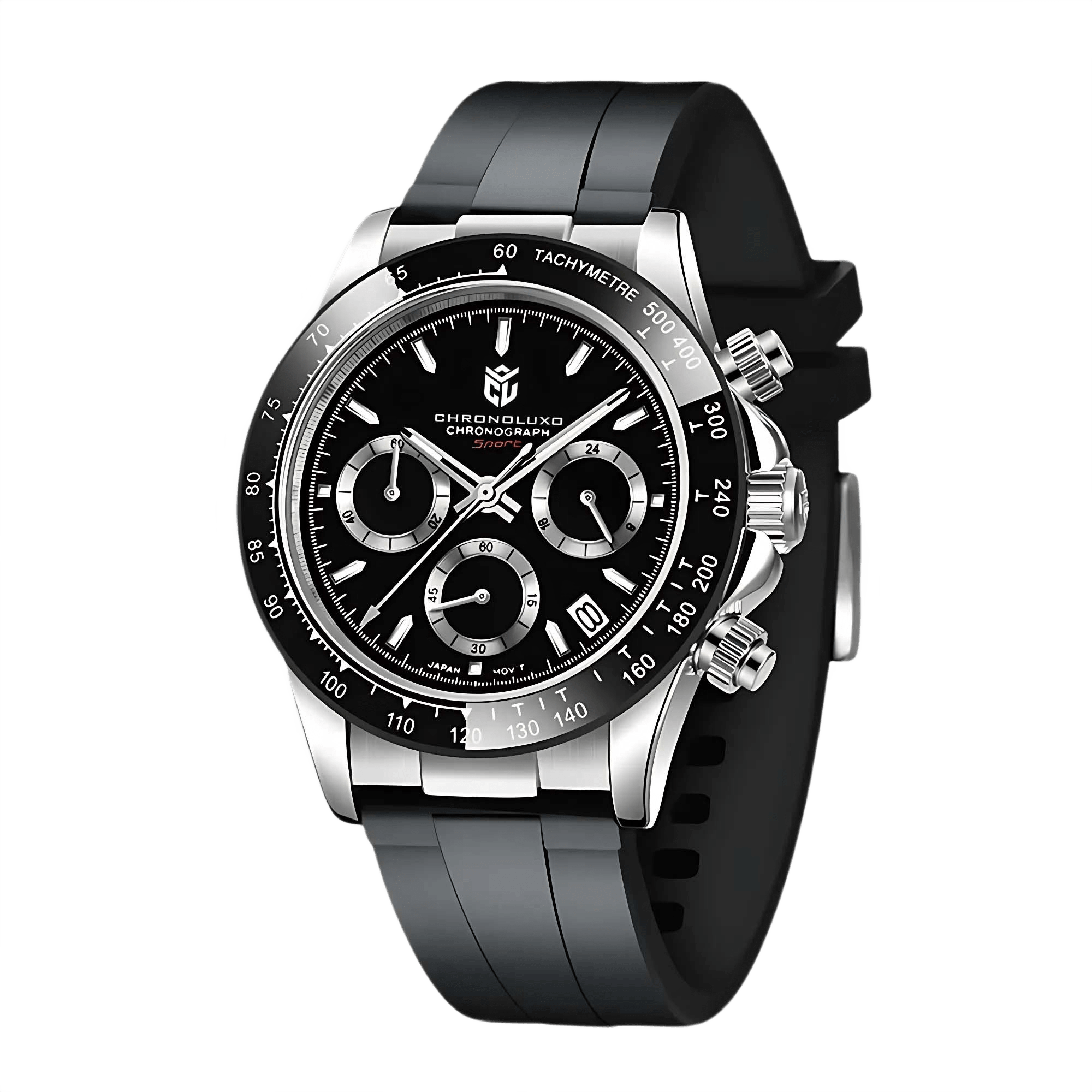 CHRONOLUXO PD-1664 Black