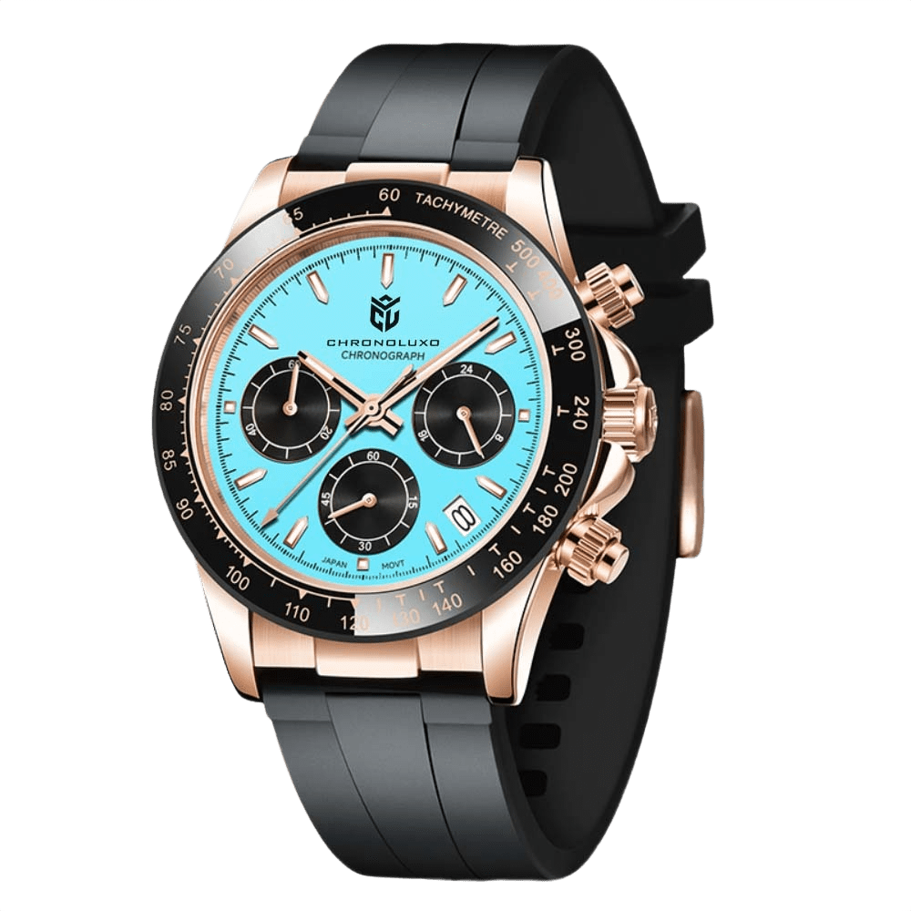 CHRONOLUXO PD-1664 Gold Blue