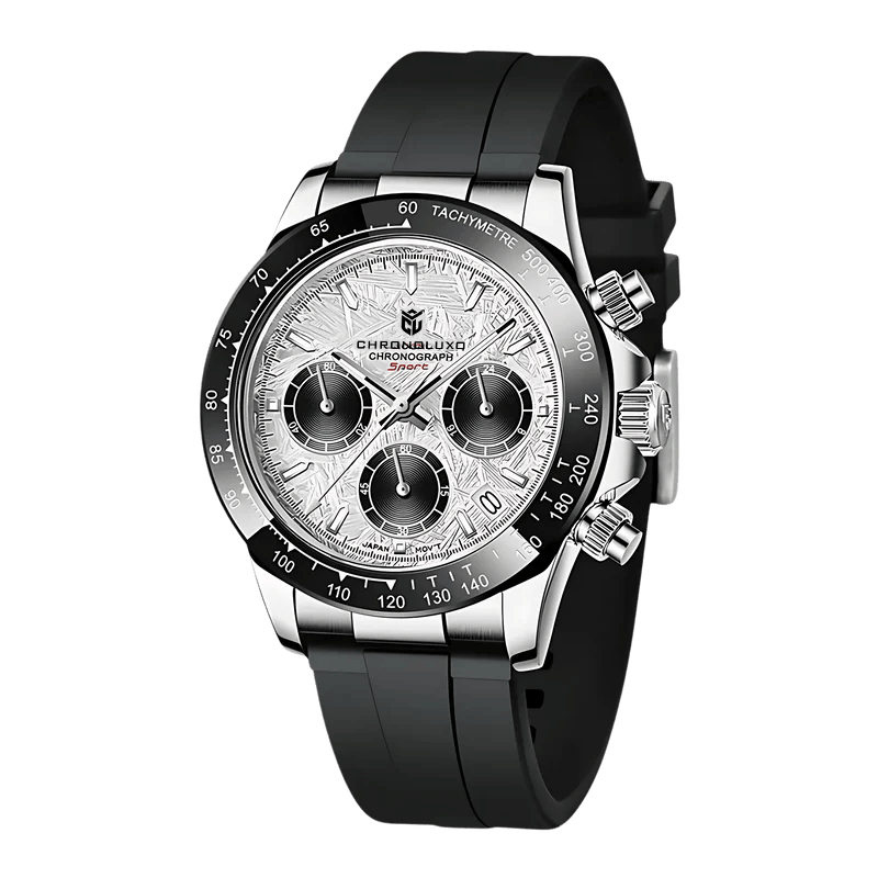 CHRONOLUXO PD-1664 Silver Nacar