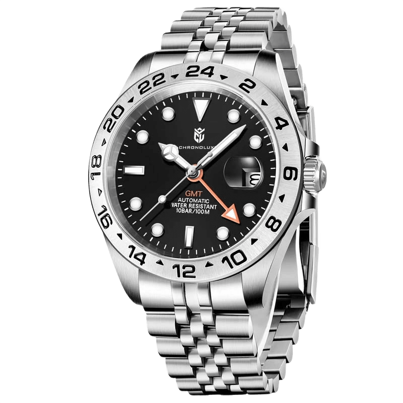 CHRONOLUXO PD-1682 GMT Black / Jubilee