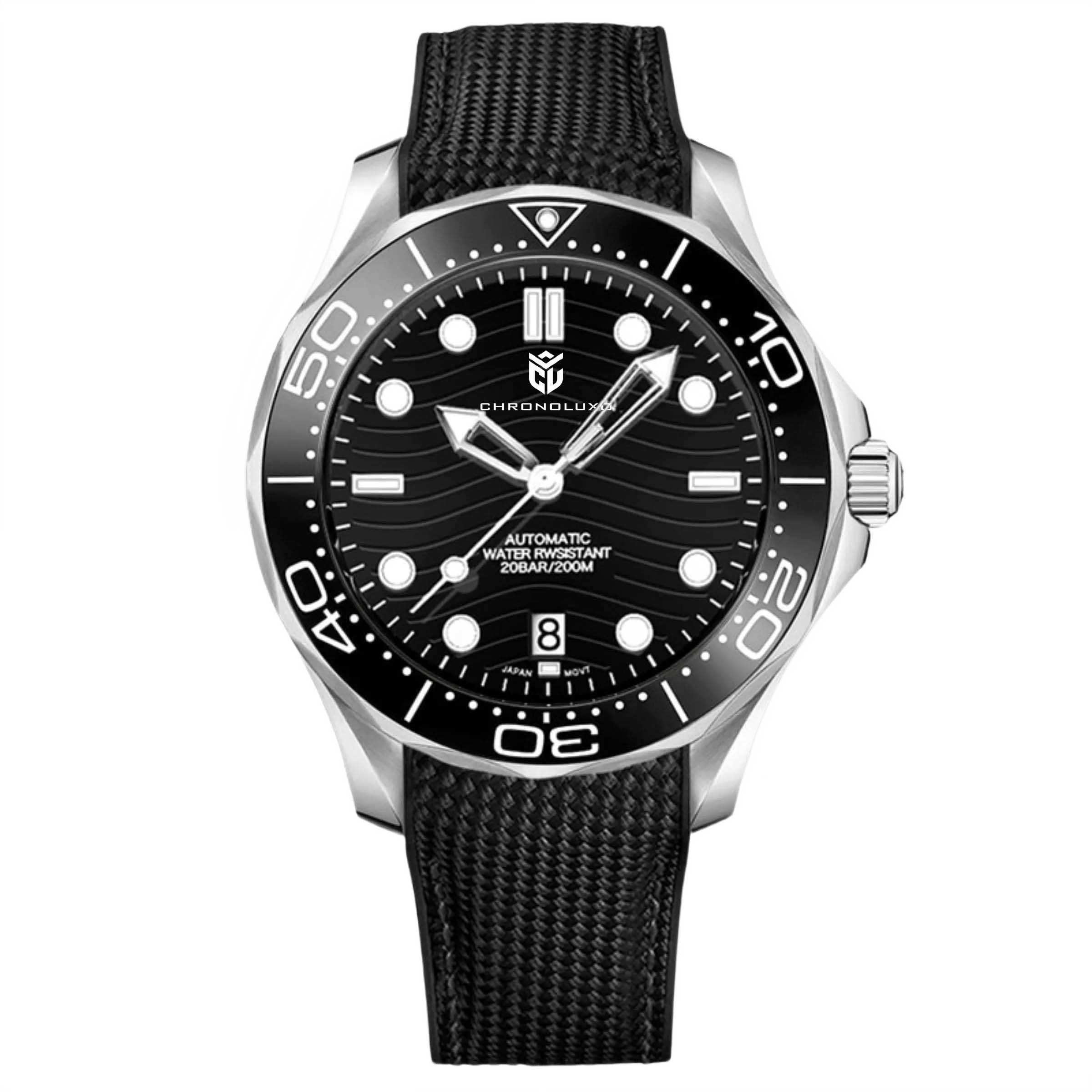 CHRONOLUXO PD-1685 Black / Nylon