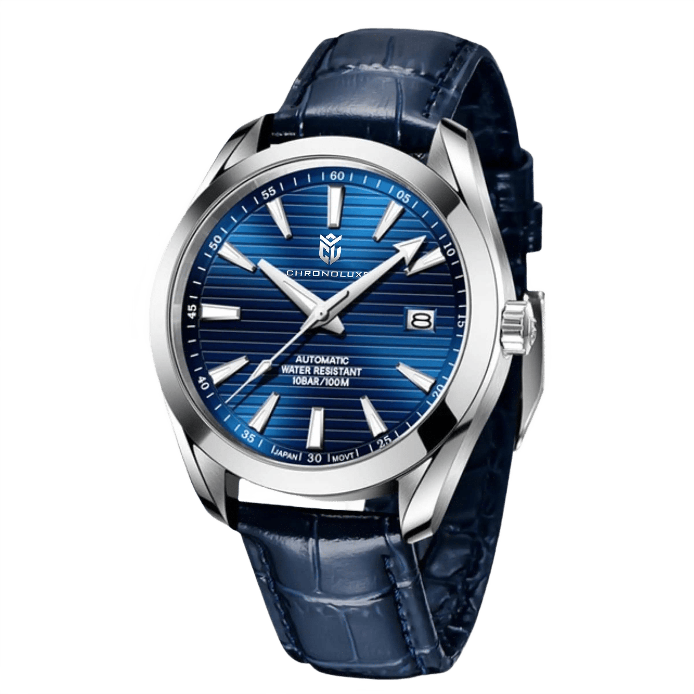 CHRONOLUXO PD-1688 Blue / Leather