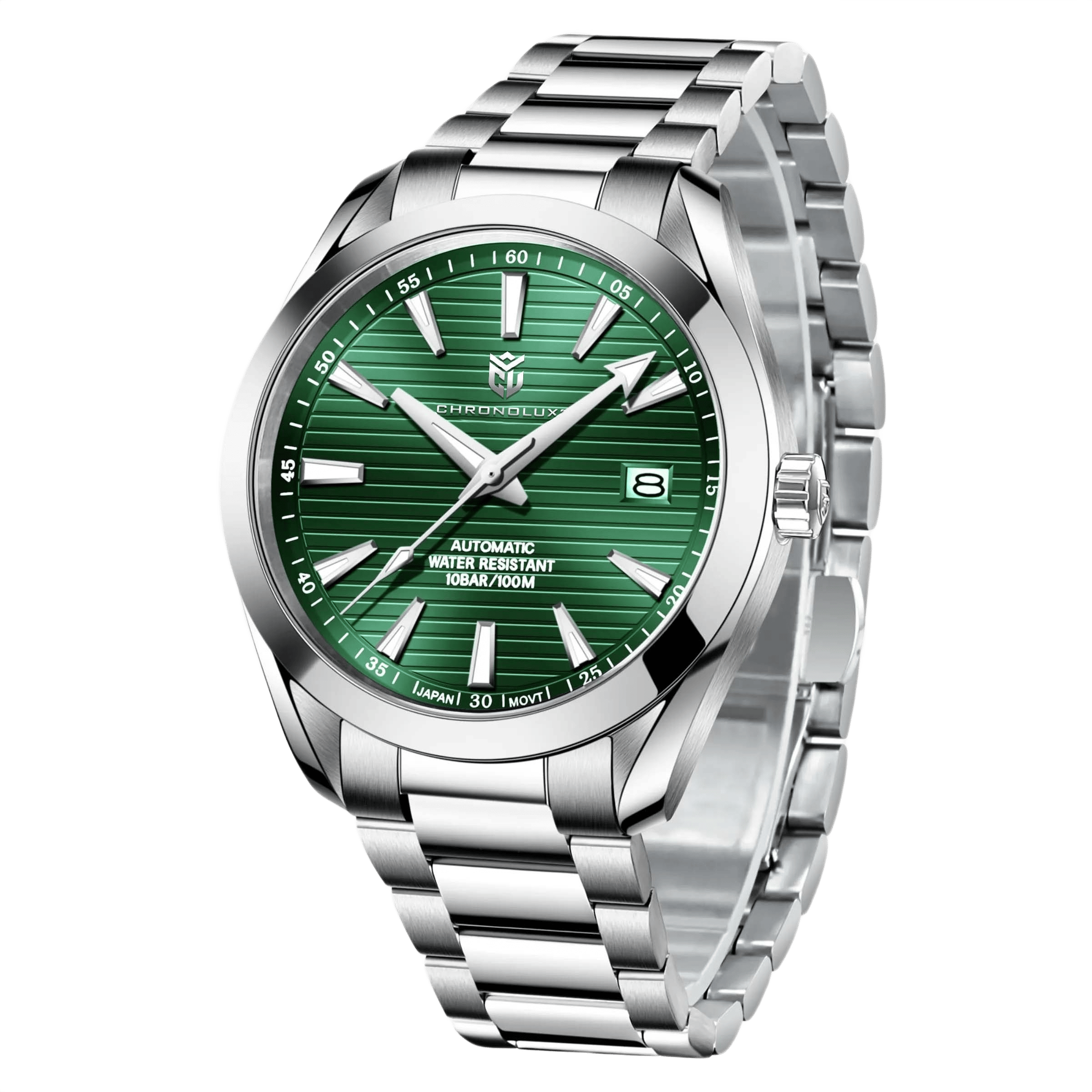 CHRONOLUXO PD-1688 Green / Oyster
