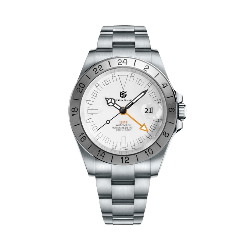 CHRONOLUXO PD-1693 GMT White