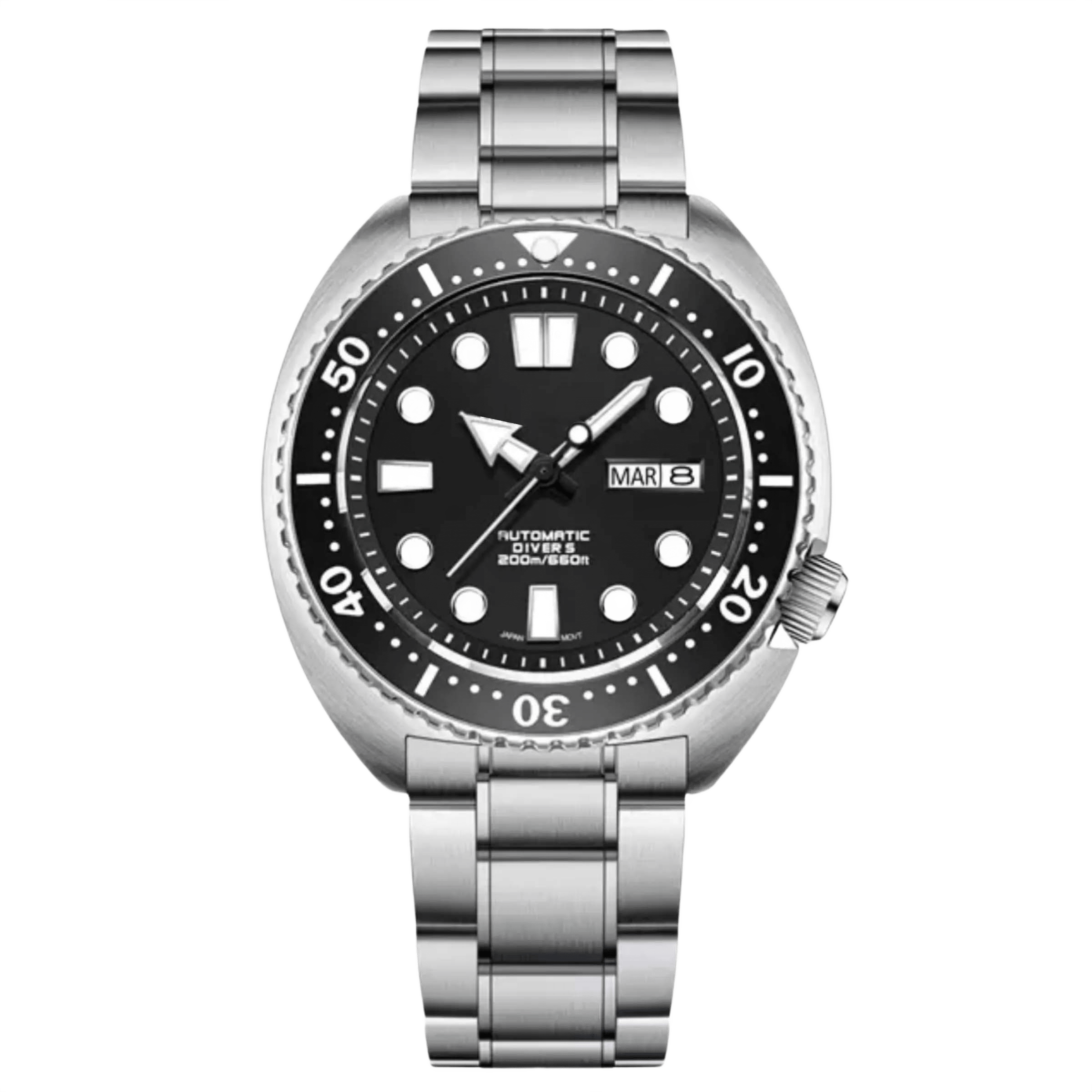 CHRONOLUXO PD-1696 Black / Oyster