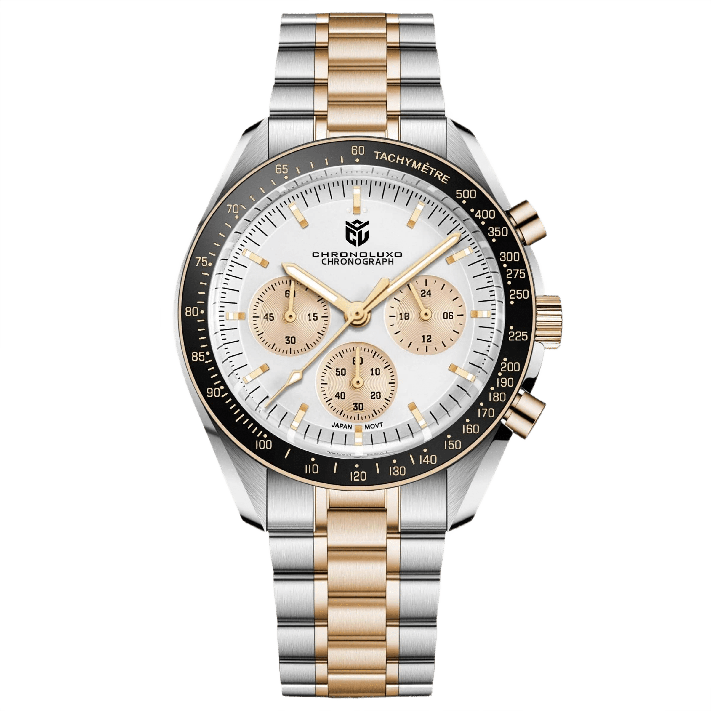 CHRONOLUXO PD-1701 Gold Silver / Steel
