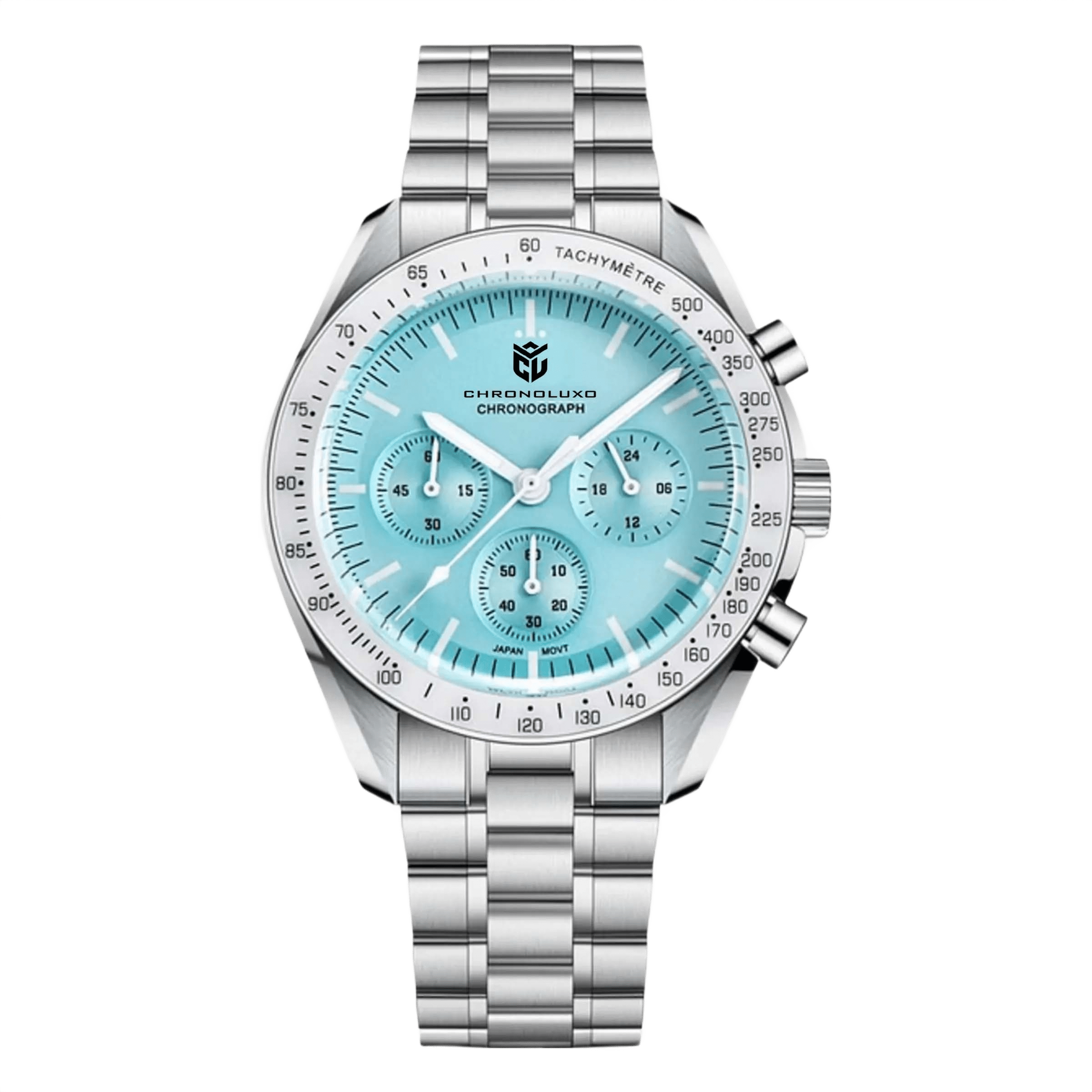 CHRONOLUXO PD-1701 Sky Blue / Steel