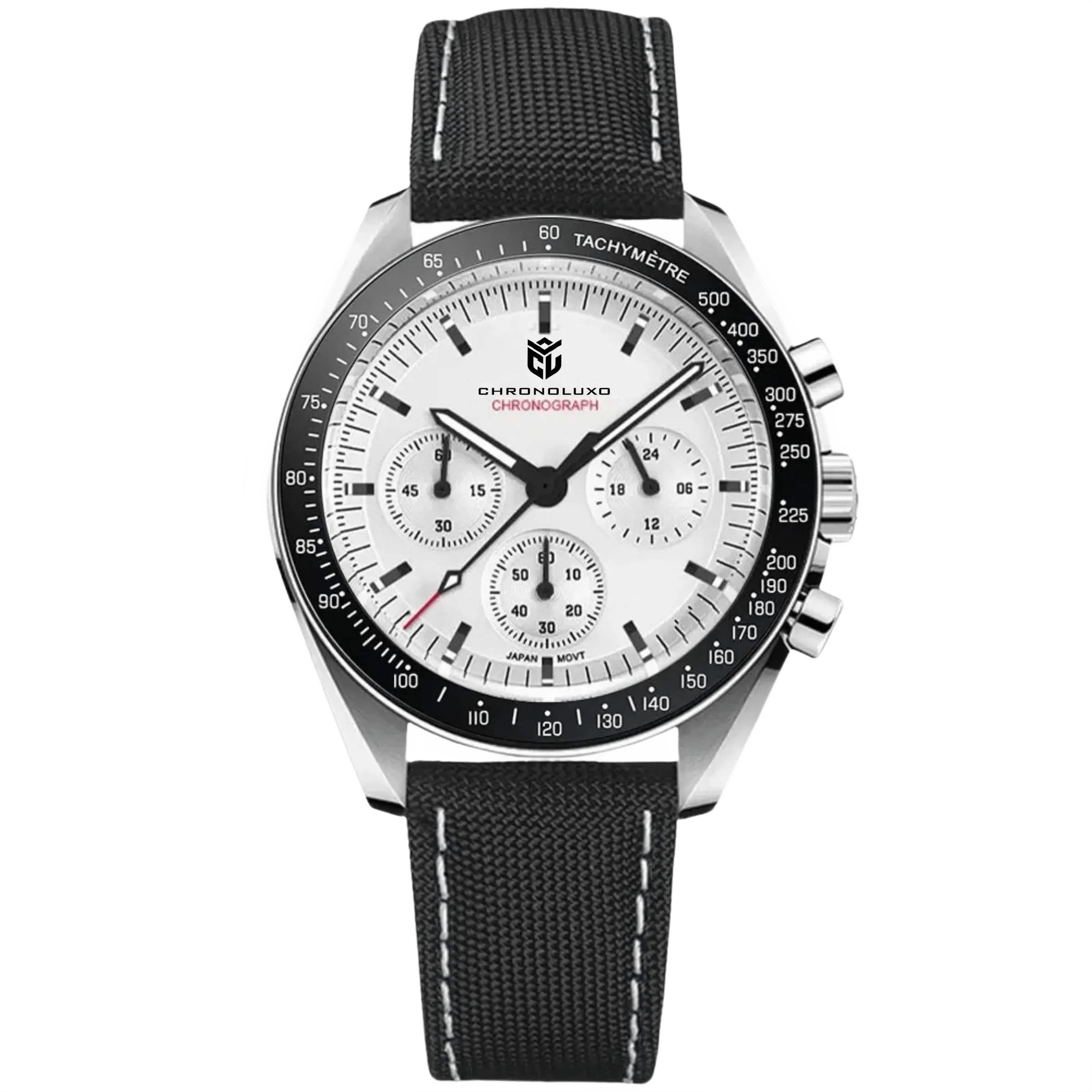 CHRONOLUXO PD-1701 White / Nylon