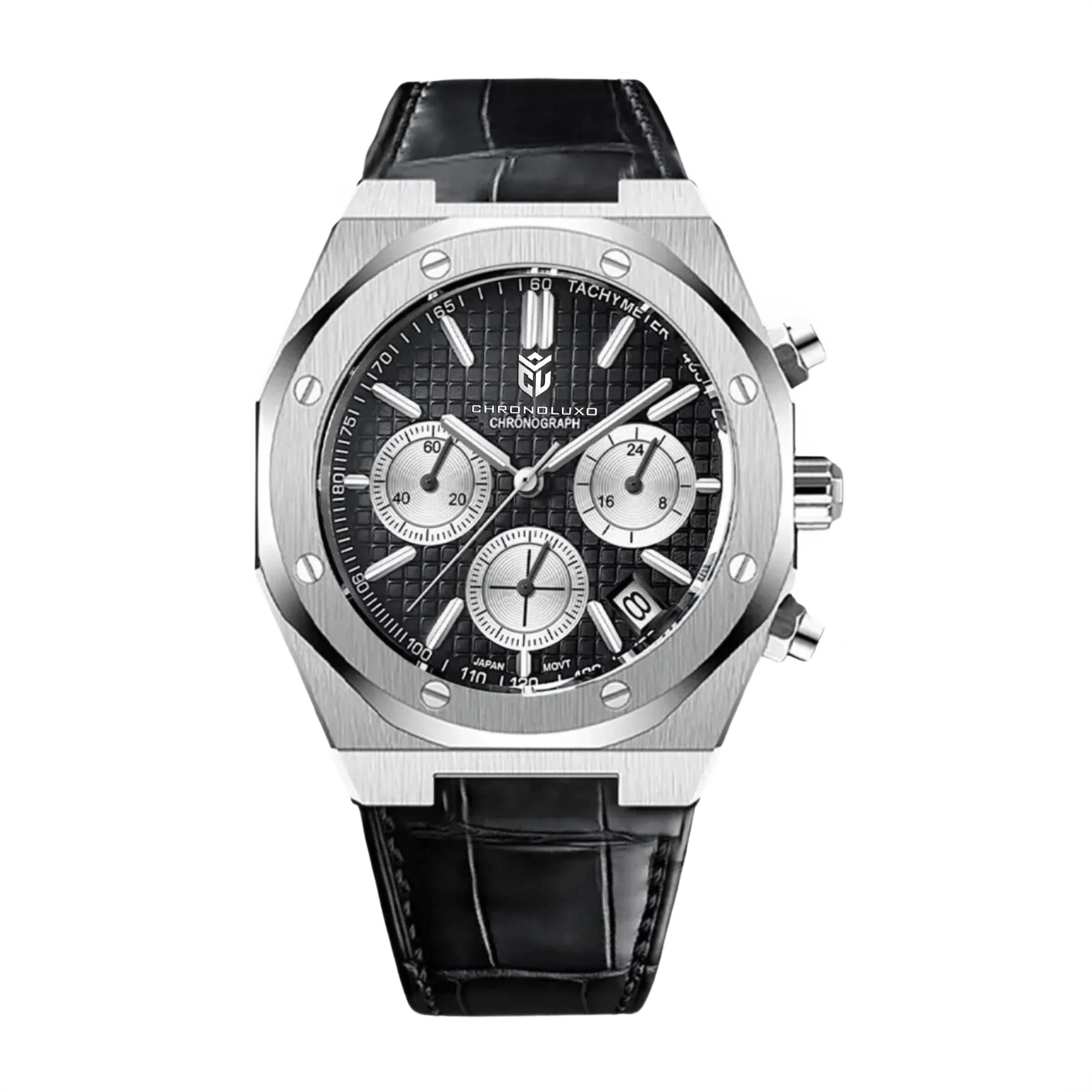 CHRONOLUXO PD-1707 Black / Leather