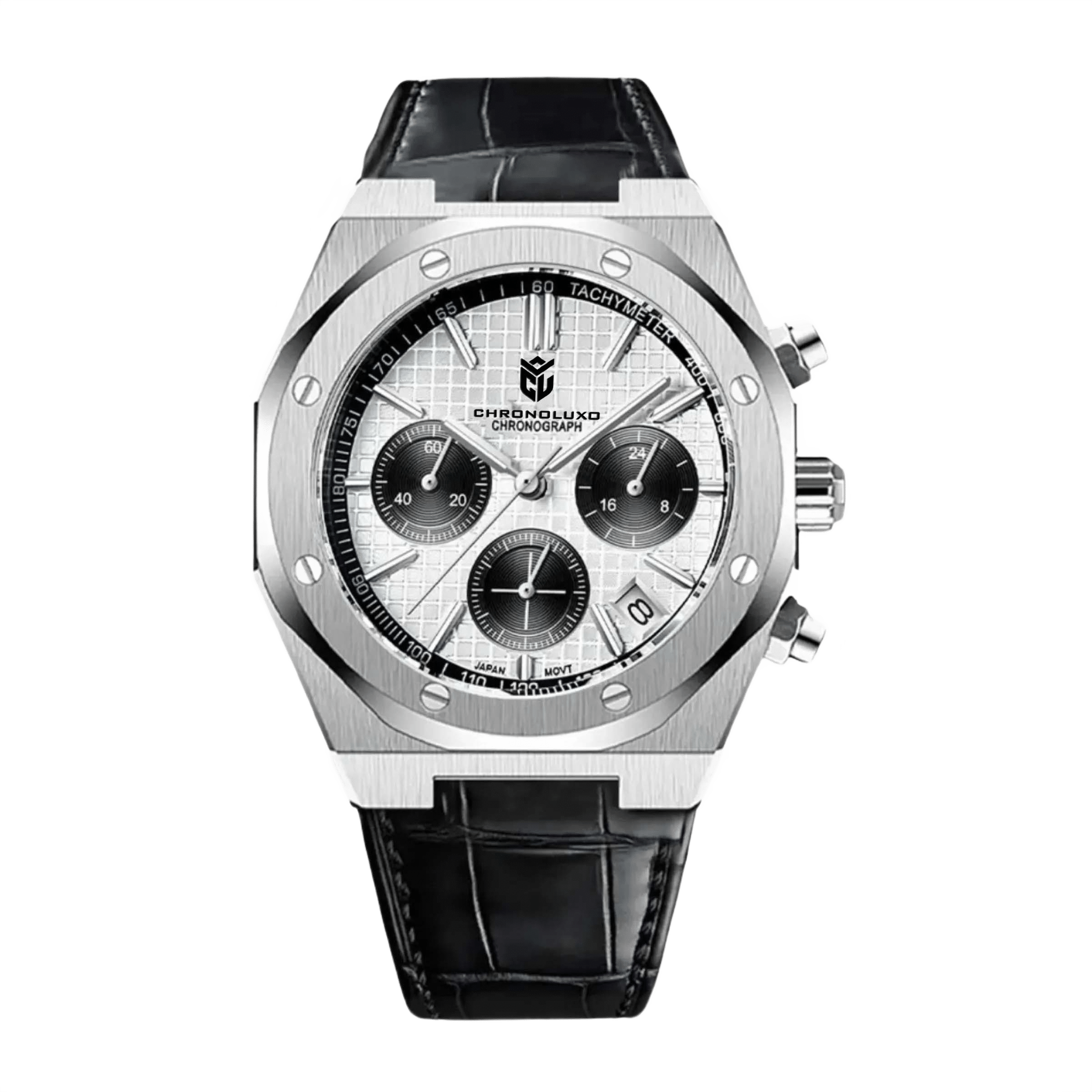 CHRONOLUXO PD-1707 White / Leather