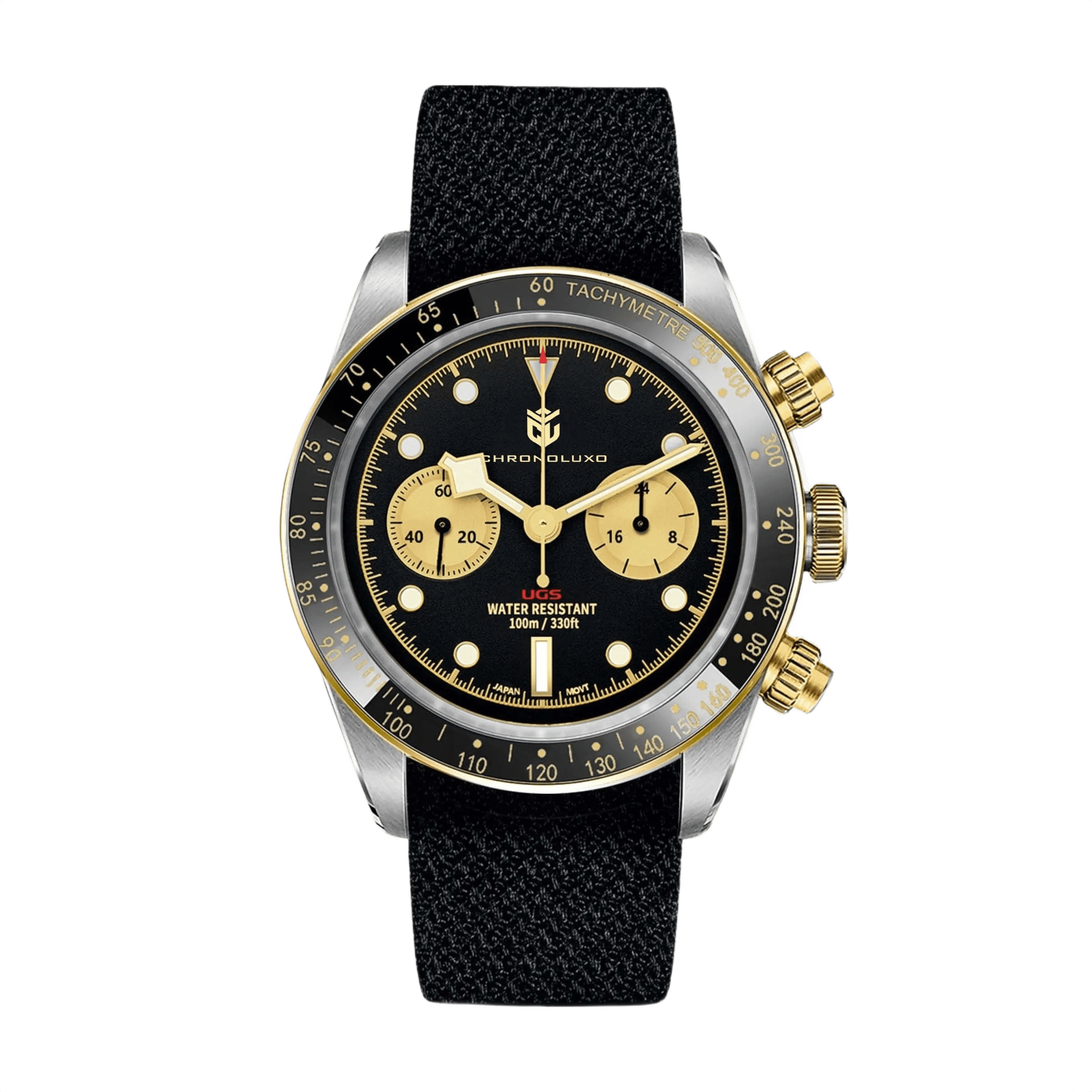 CHRONOLUXO PD-1718 Gold / Nylon