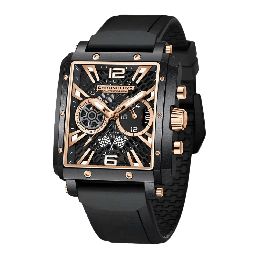 CHRONOLUXO PD-1725 Gold Black