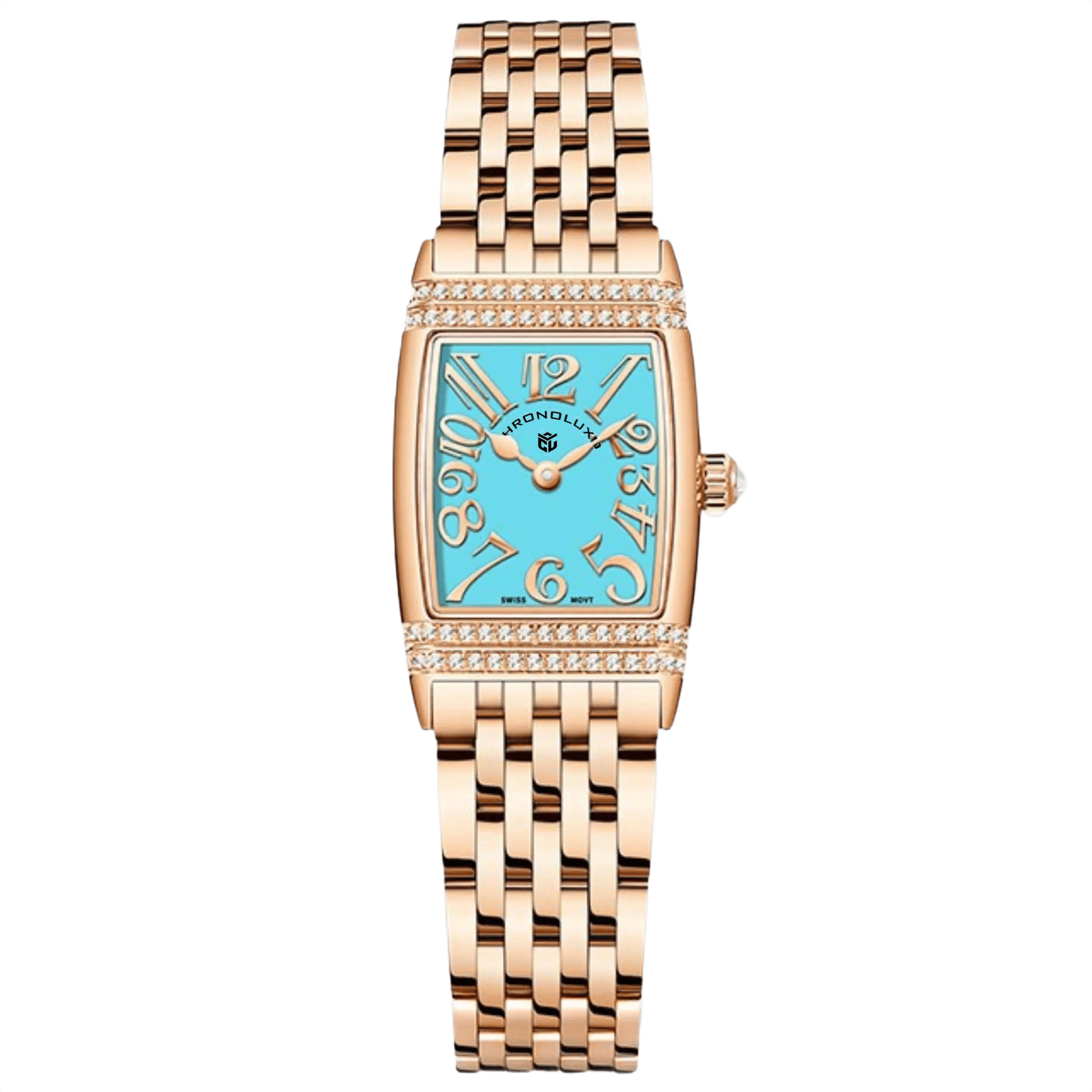 CHRONOLUXO PD-1737 Blue / Gold