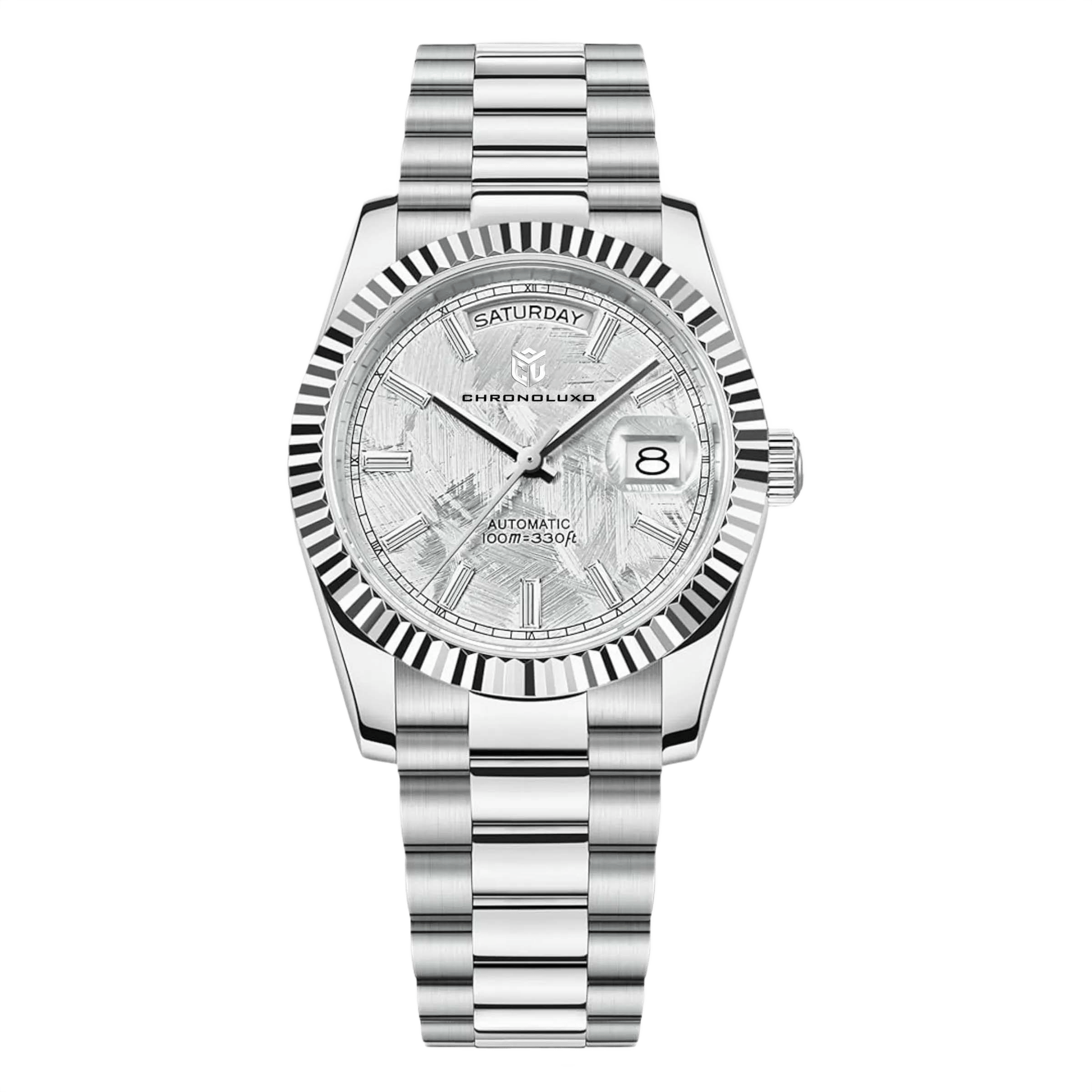 CHRONOLUXO PD-1752 Silver