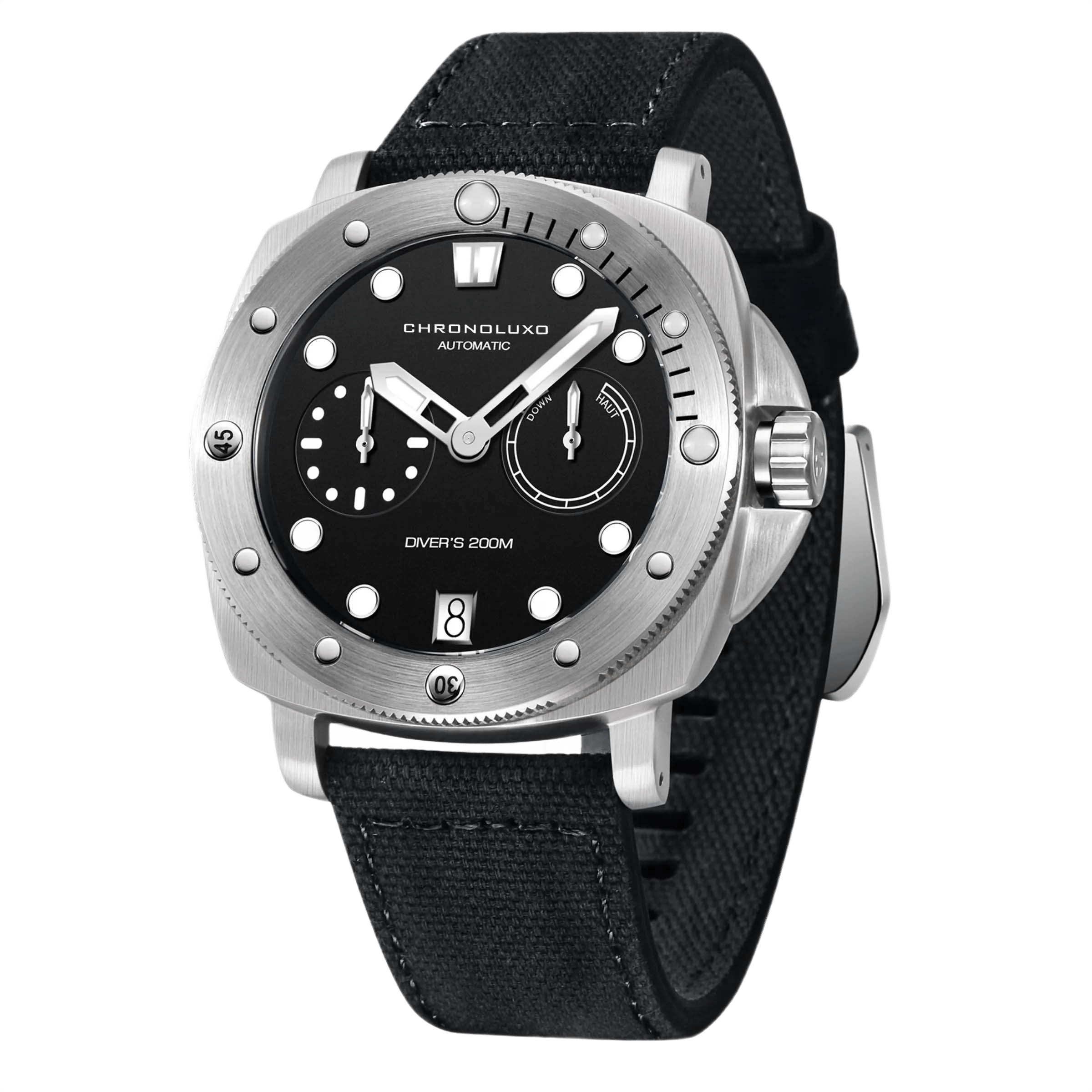 CHRONOLUXO PD-1767 Black / Fabric