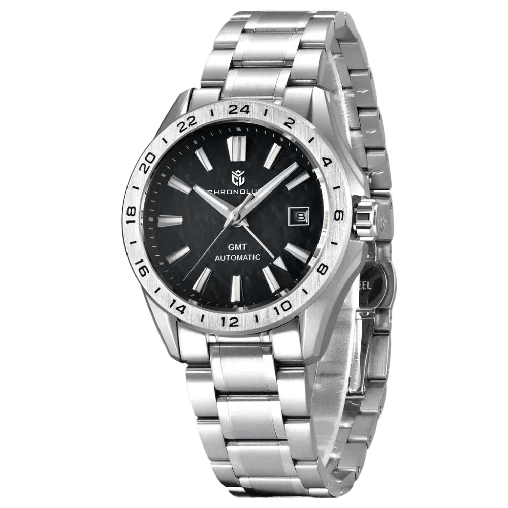 CHRONOLUXO PD-1792 GMT Black