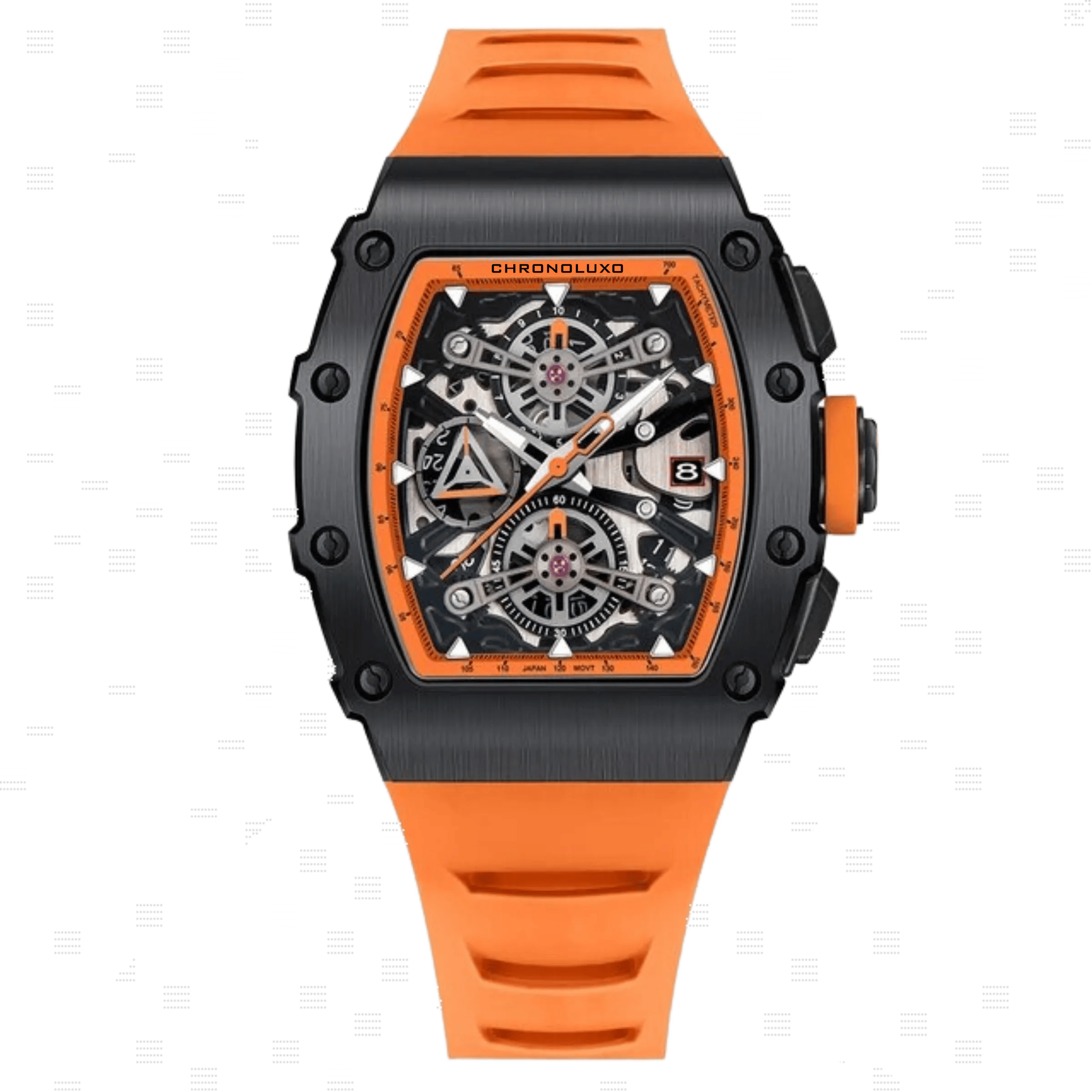 CHRONOLUXO PD-YS011 Orange / Black