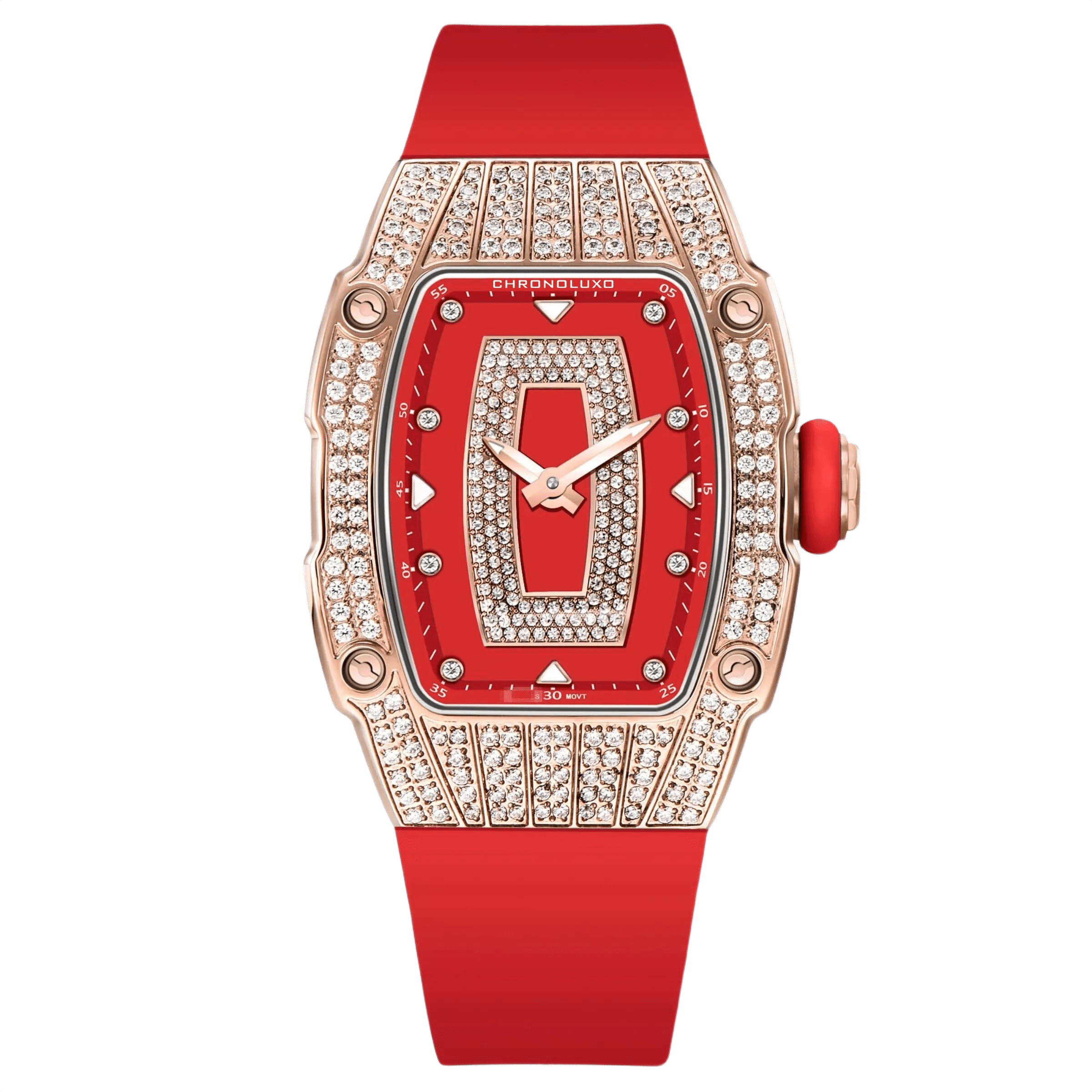 CHRONOLUXO PD-YS013 Red / Gold