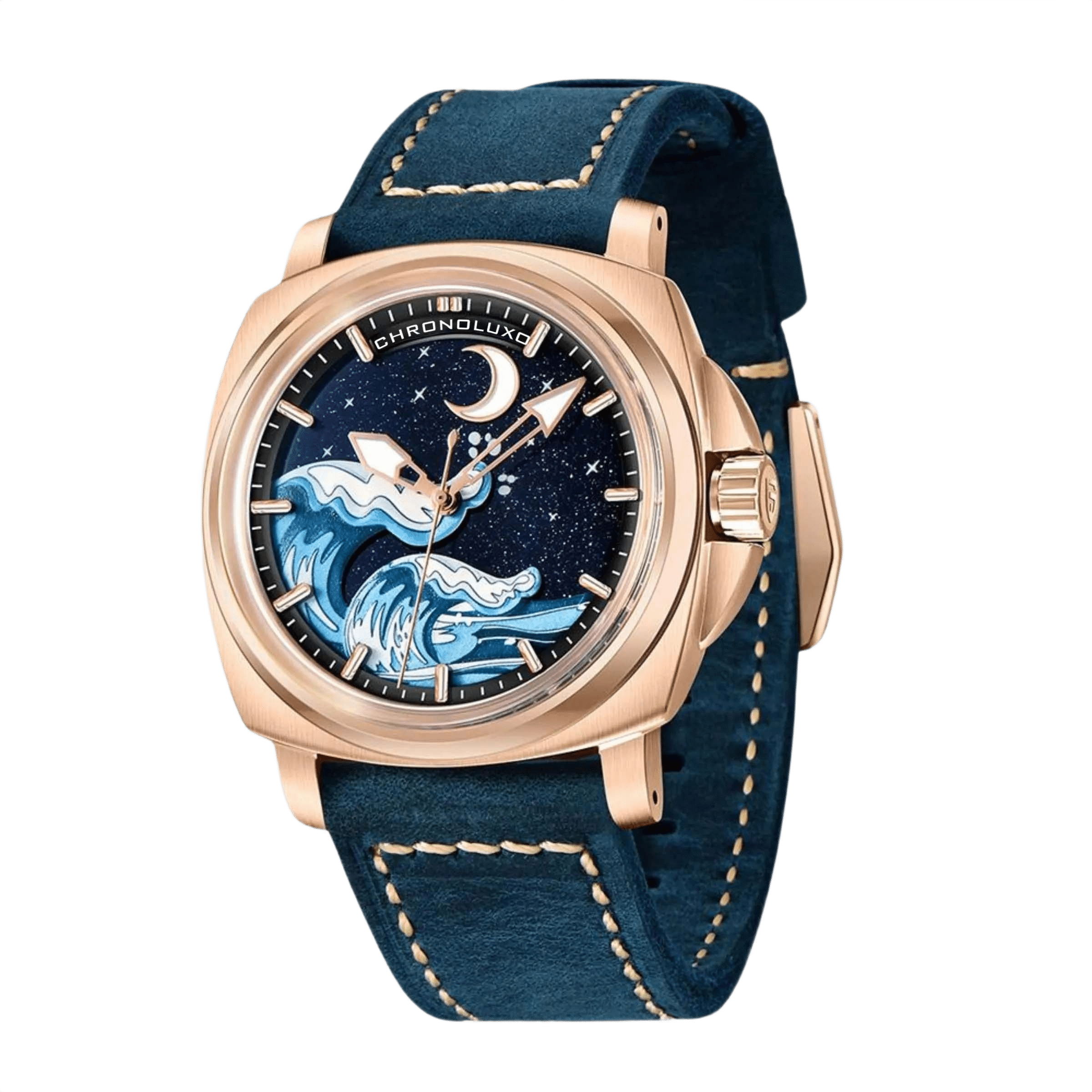 CHRONOLUXO PD-YS014 Blue / Gold