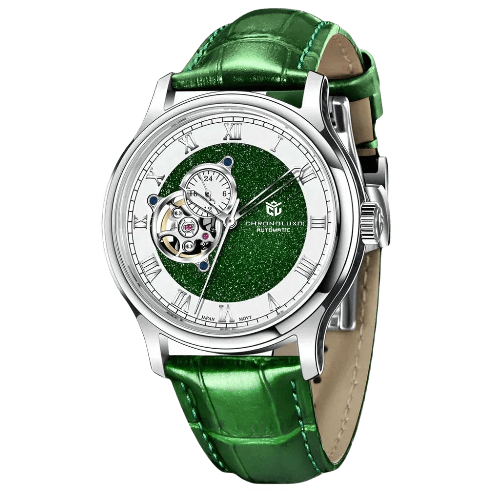 CHRONOLUXO PD-YS015 Tourbillon Carbon Green